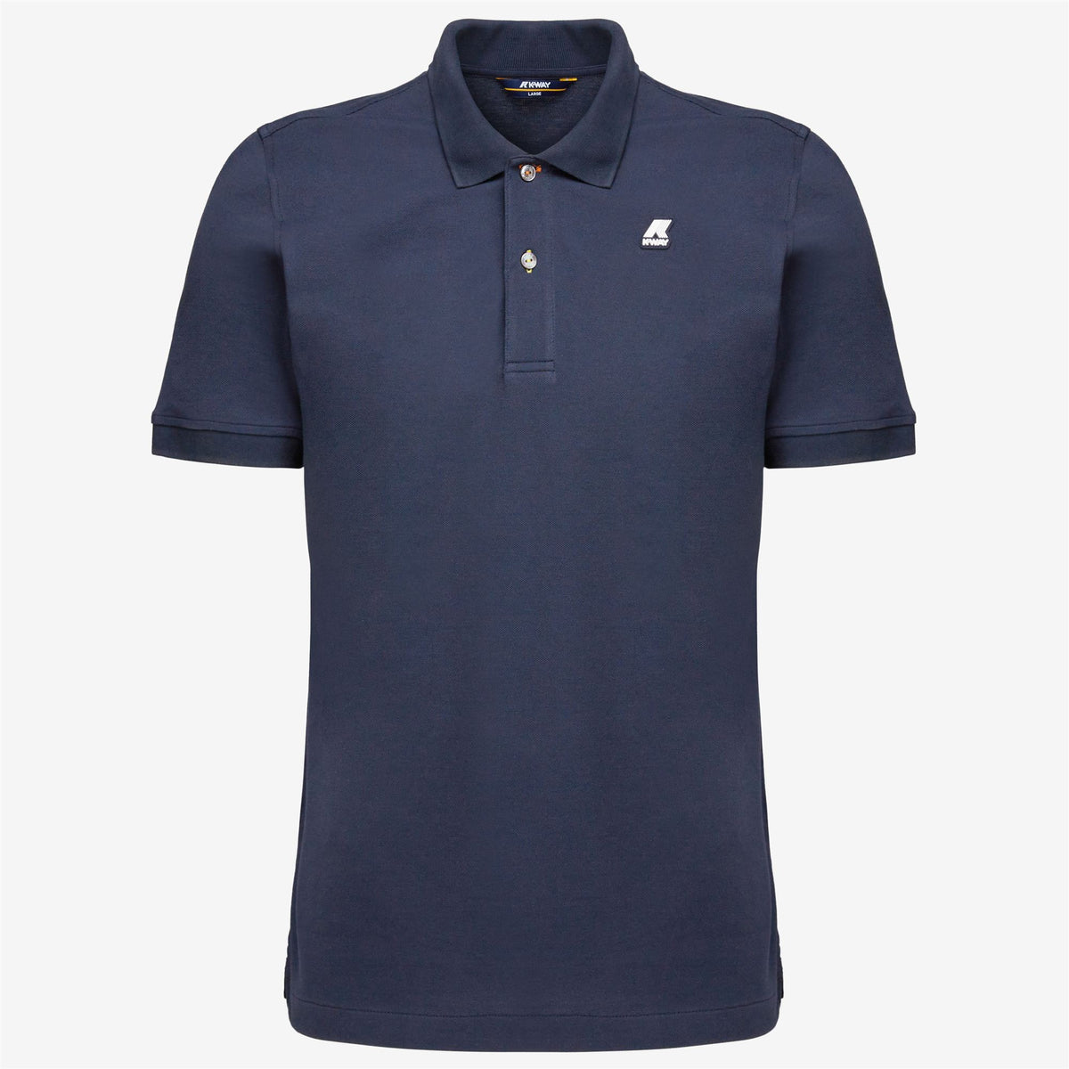 Polo Shirts_MAN_VINNIE_Polo_Blue Depth - Commercial 1