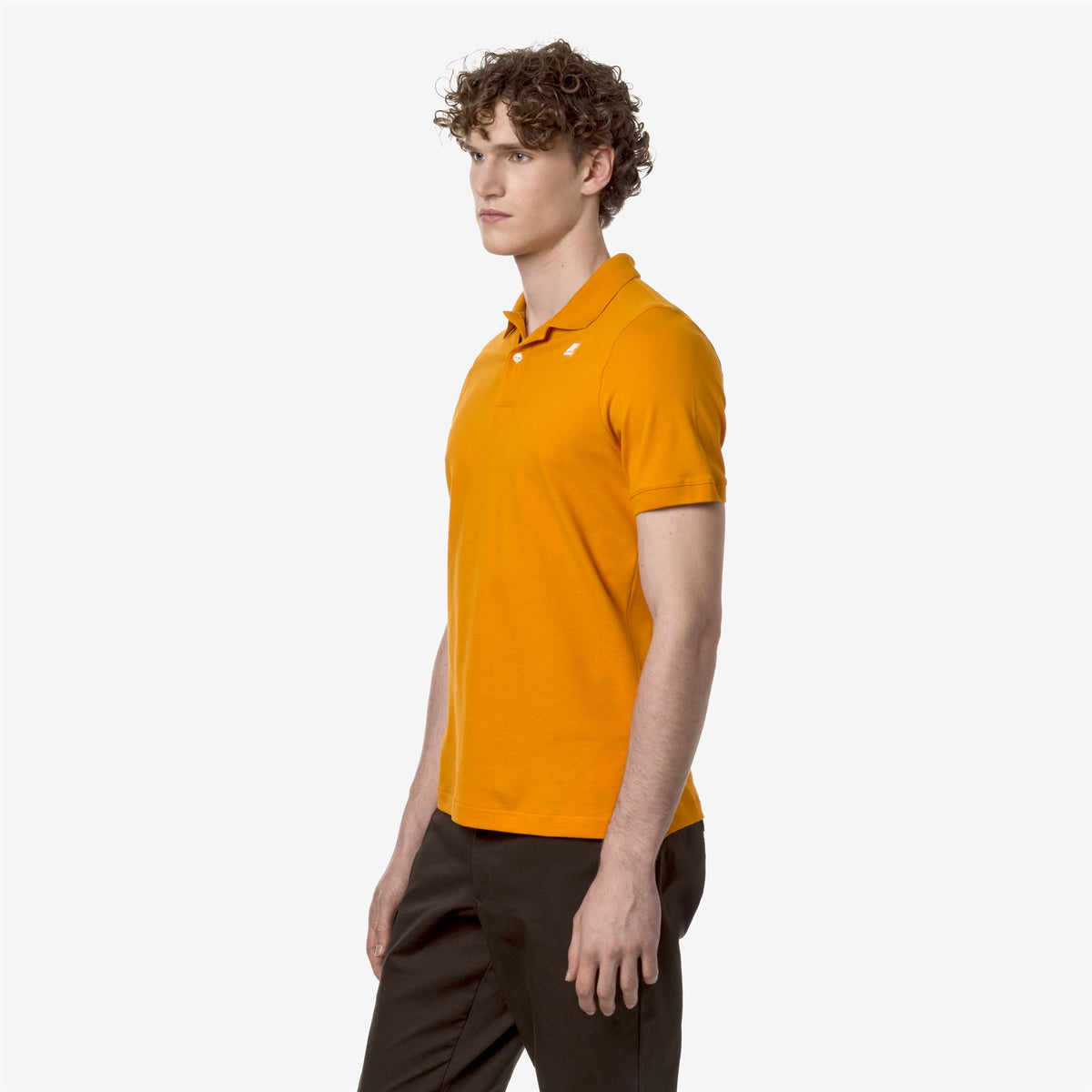 Polo Shirts_Man_VINNIE_Polo_Orange Md - Commercial 5