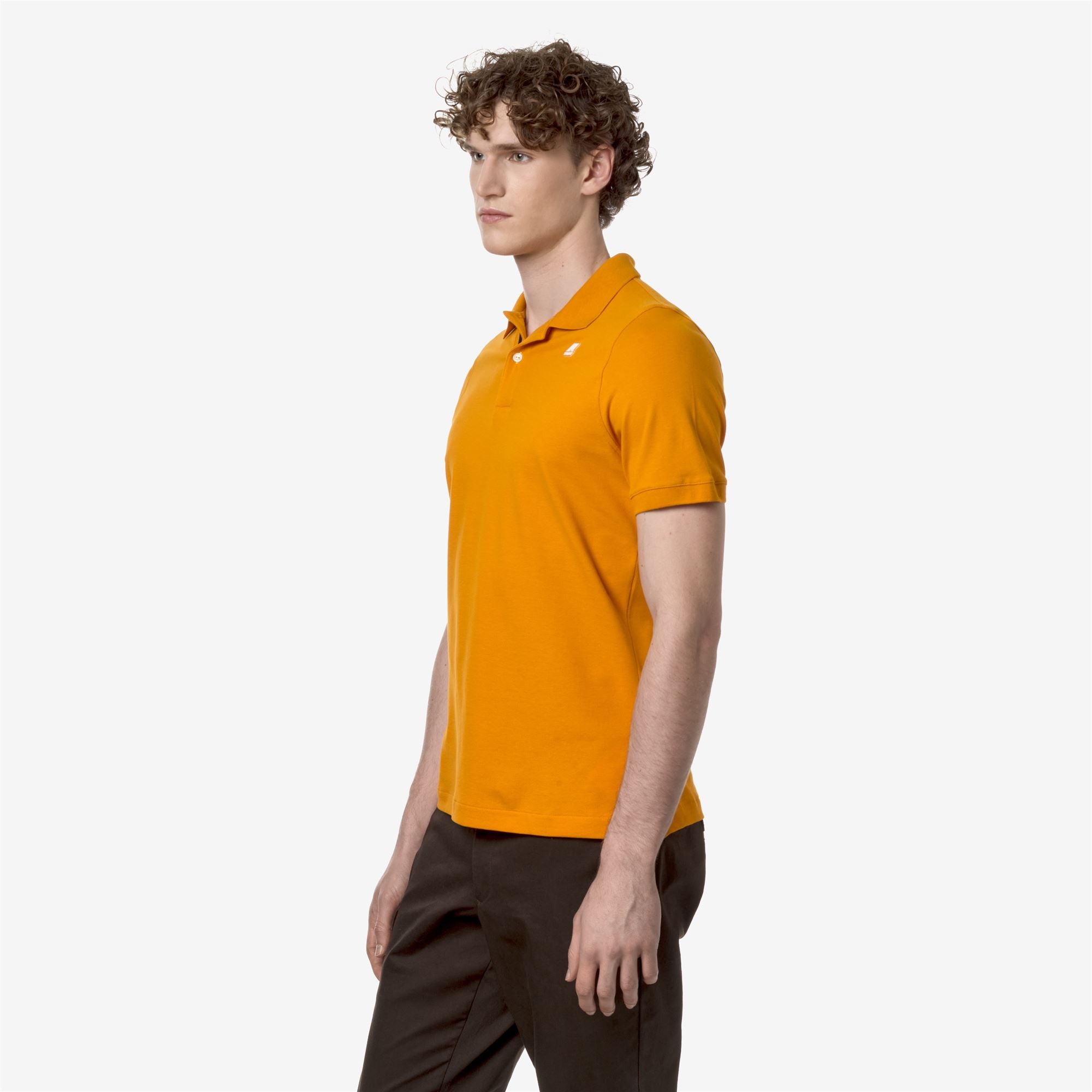 Polo Shirts_Man_VINNIE_Polo_Orange Md - Commercial 5