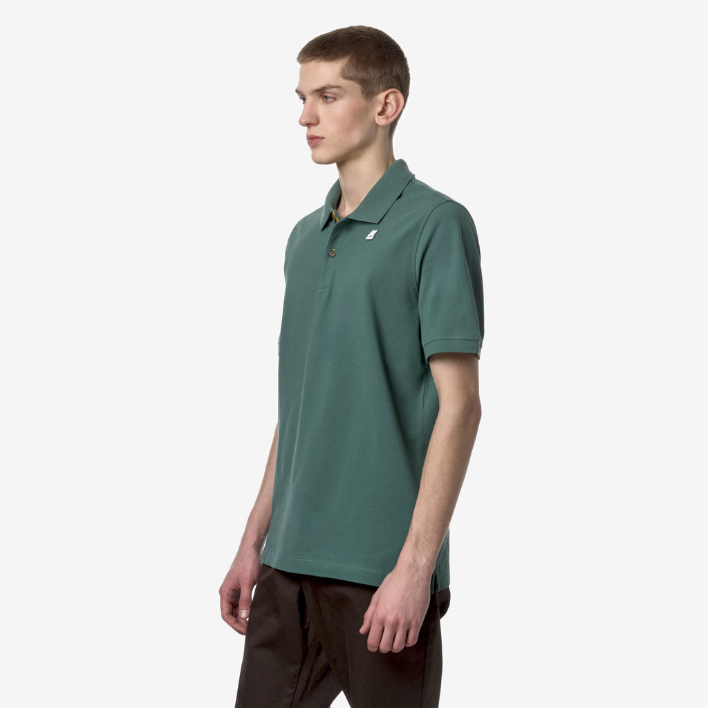 Polo Shirts_Man_VINNIE_Polo_Green Palm - Commercial 5
