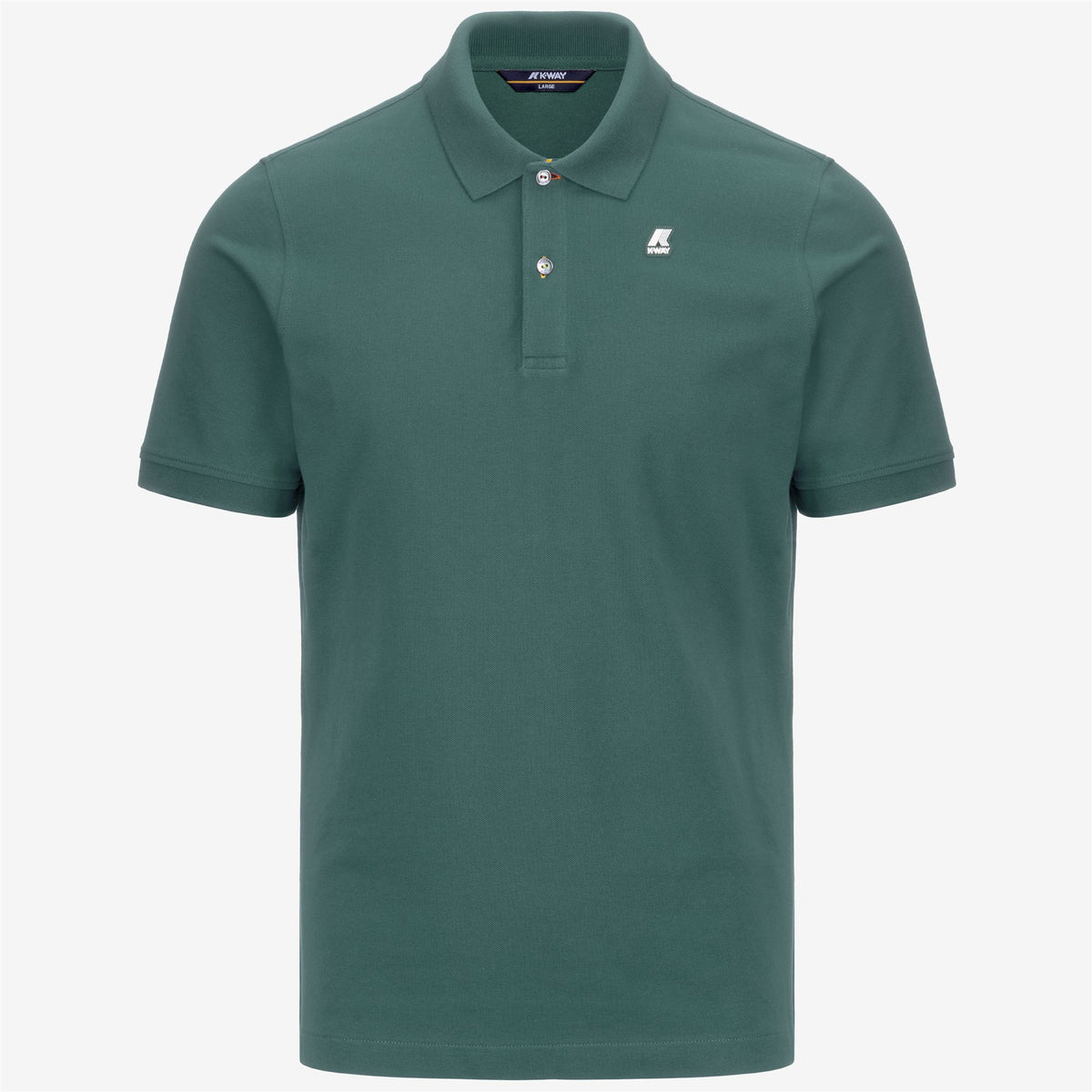 Polo Shirts_Man_VINNIE_Polo_Green Palm - Commercial 1