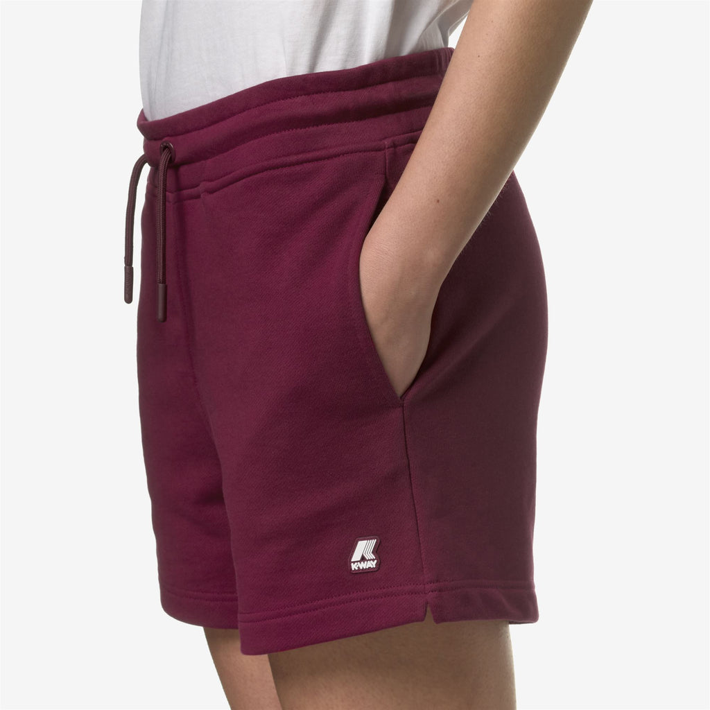 Shorts_Woman_RIKA_Sport Shorts_Red Dk - Commercial 7