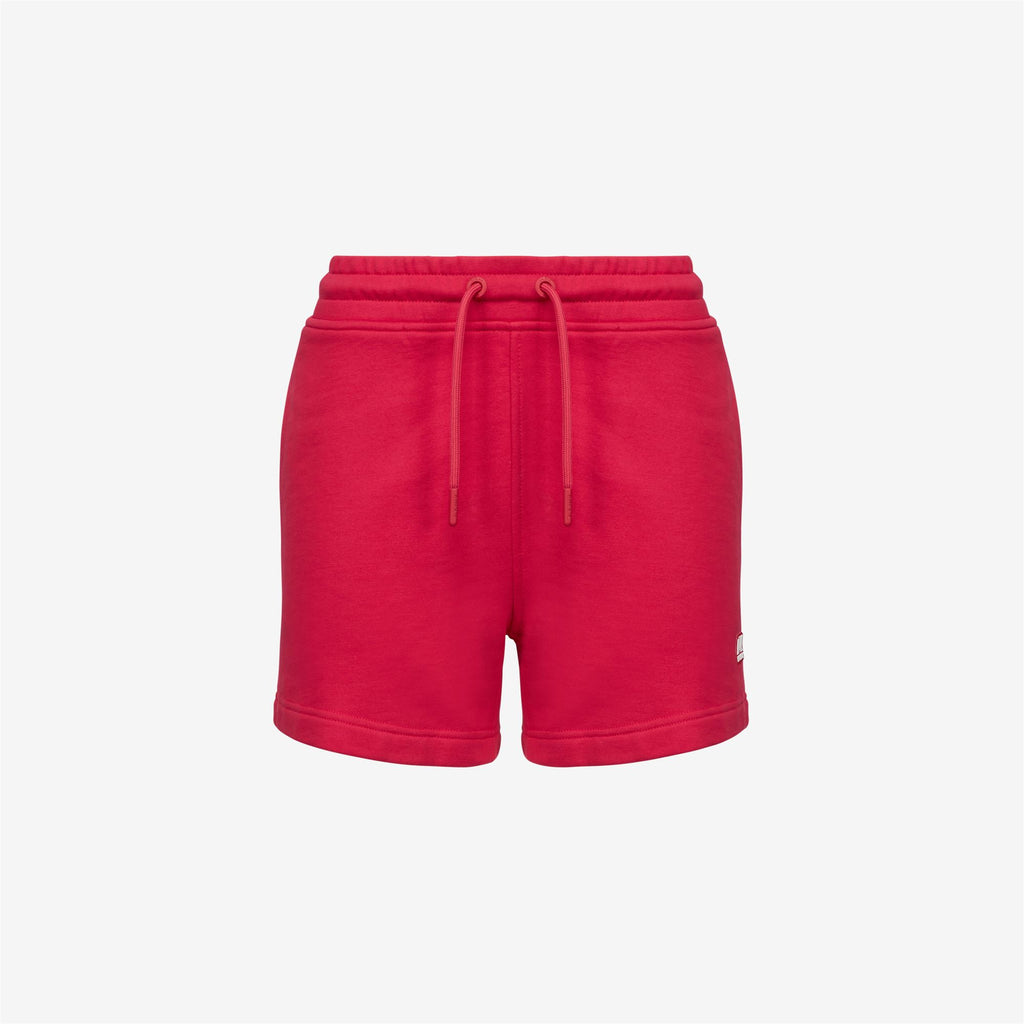 Shorts_WOMAN_RIKA_Sport Shorts_Red Berry - Commercial 1