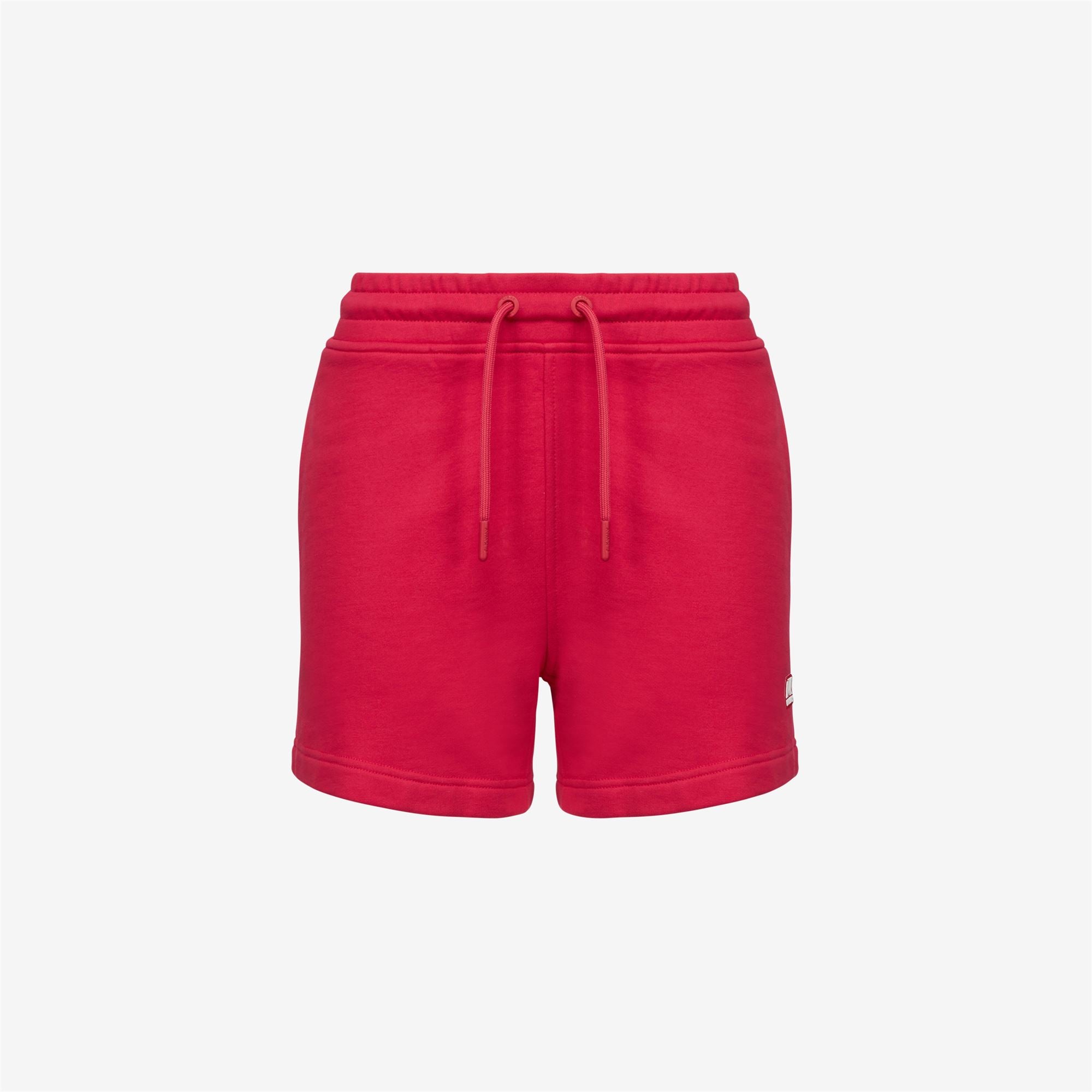 Shorts_WOMAN_RIKA_Sport Shorts_Red Berry - Commercial 1