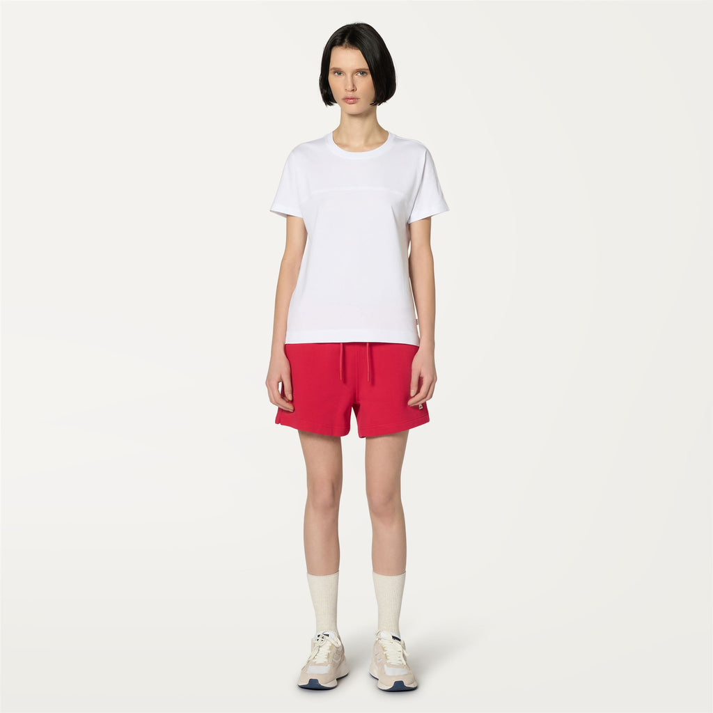 Shorts_WOMAN_RIKA_Sport Shorts_Red Berry - Commercial 4