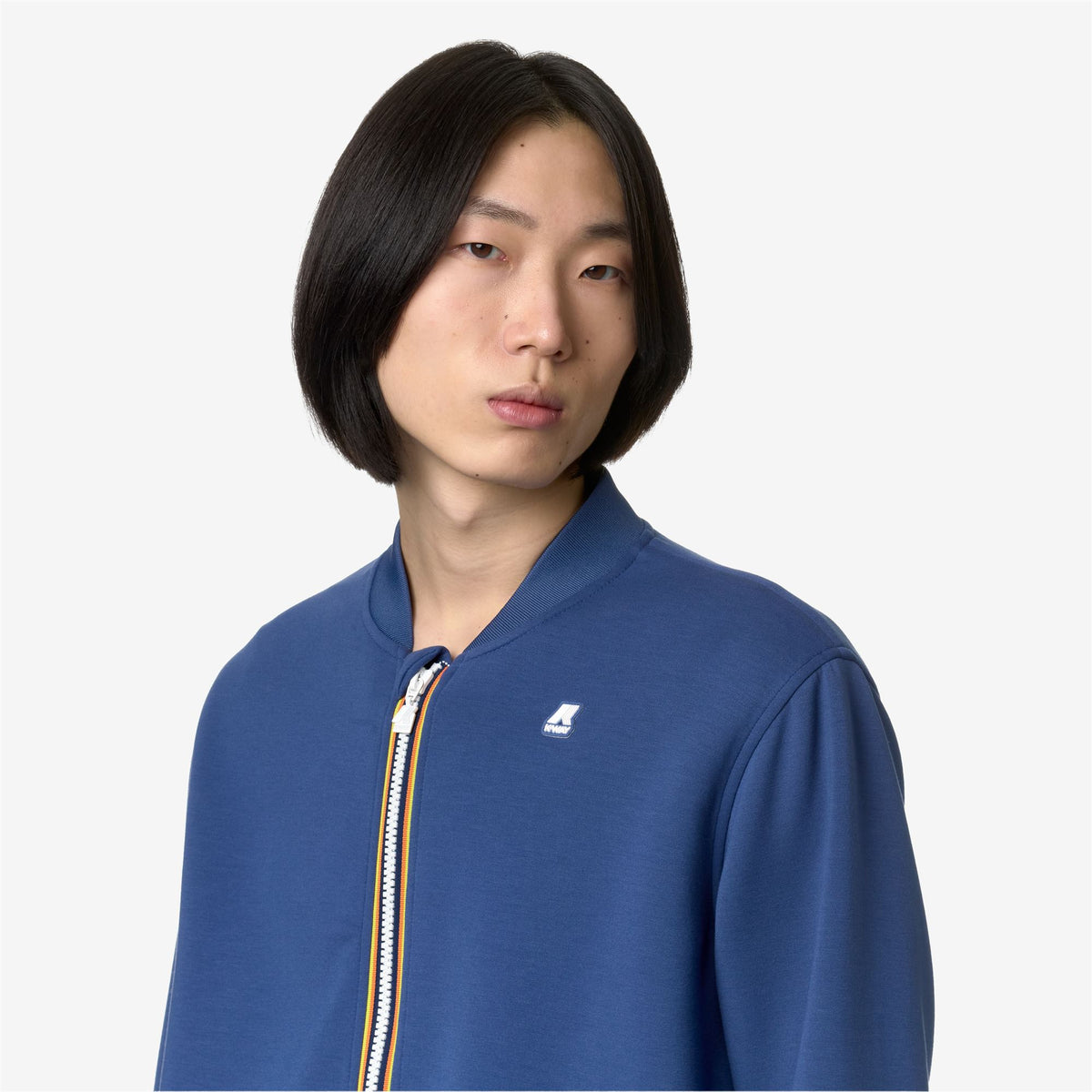 Fleece_Man_ABEL LIGHT SPACER_Jacket_Blue Fiord - Commercial 7