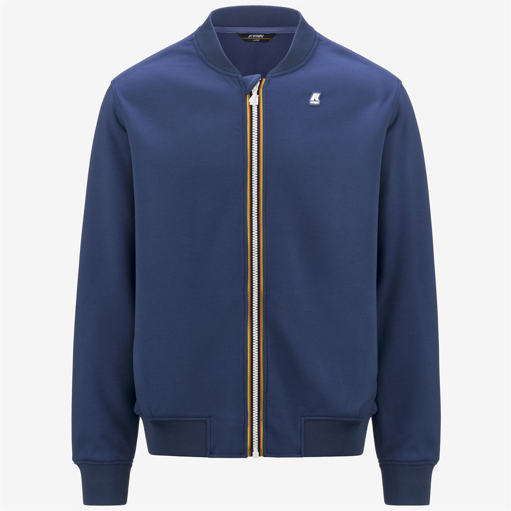 Fleece_Man_ABEL LIGHT SPACER_Jacket_Blue Fiord - Commercial 1