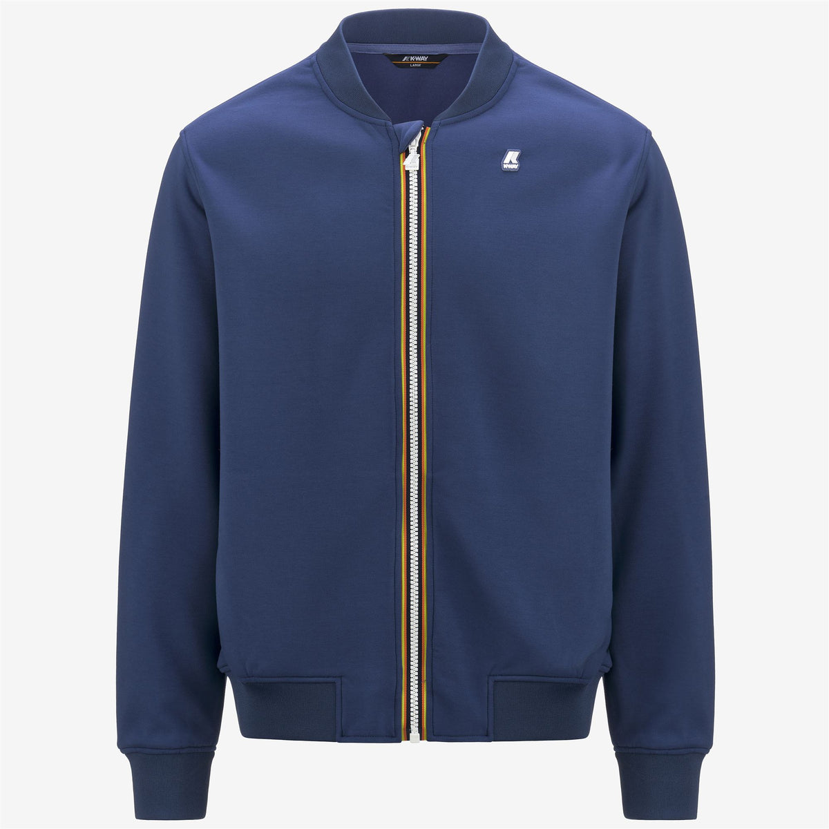 Fleece_Man_ABEL LIGHT SPACER_Jacket_Blue Fiord - Commercial 1