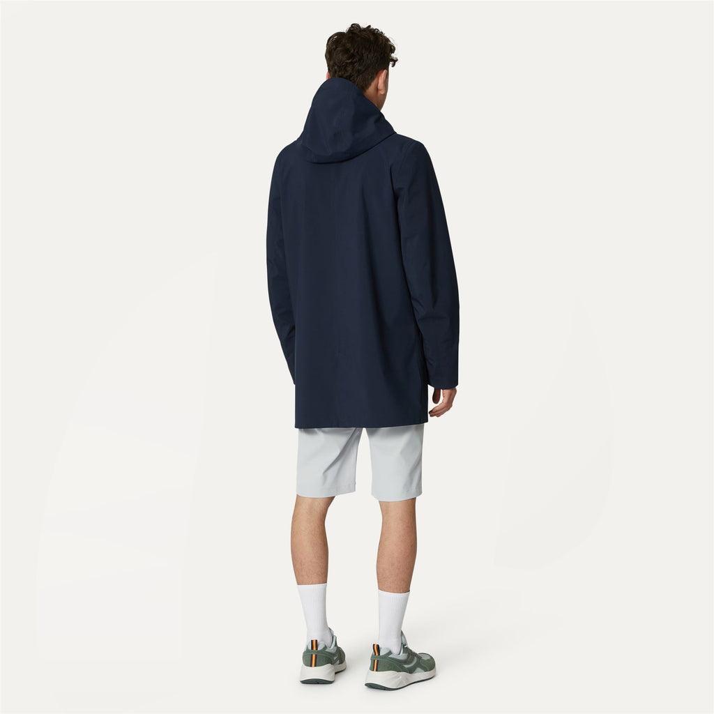 Jackets_MAN_Tommy Bonded Jersey_3/4 Length_Blue Depth - Commercial 6