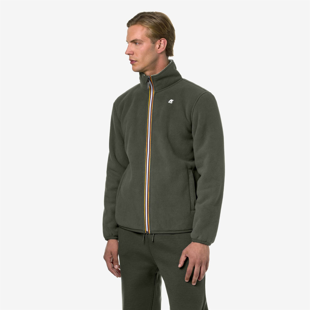 Fleece_Man_PASCAL SHERPA POLAR_Jacket_Green B-Green S - Commercial 5