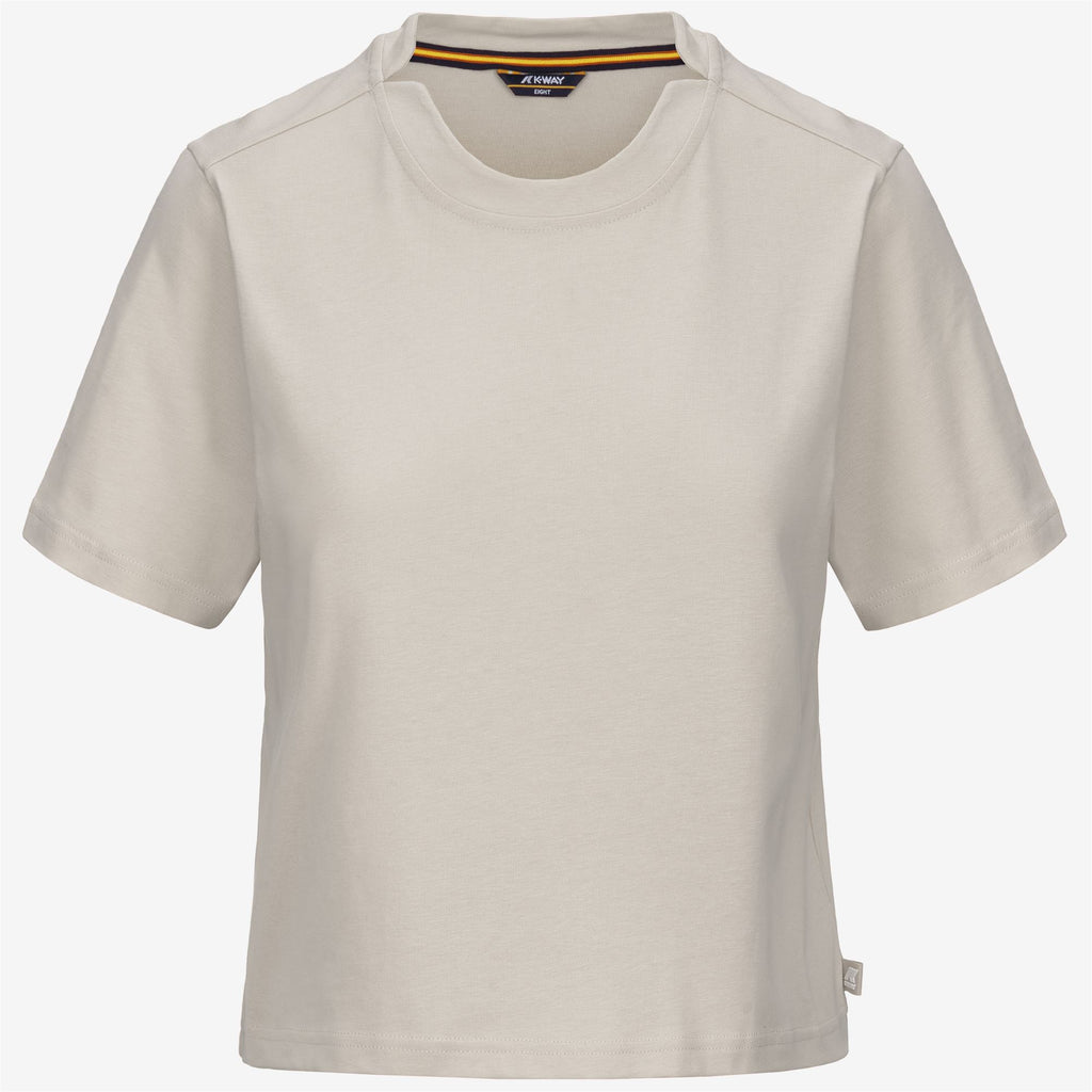 T-Shirts & Top_Woman_AMILLY_T-Shirt_BEIGE LT - Commercial 1