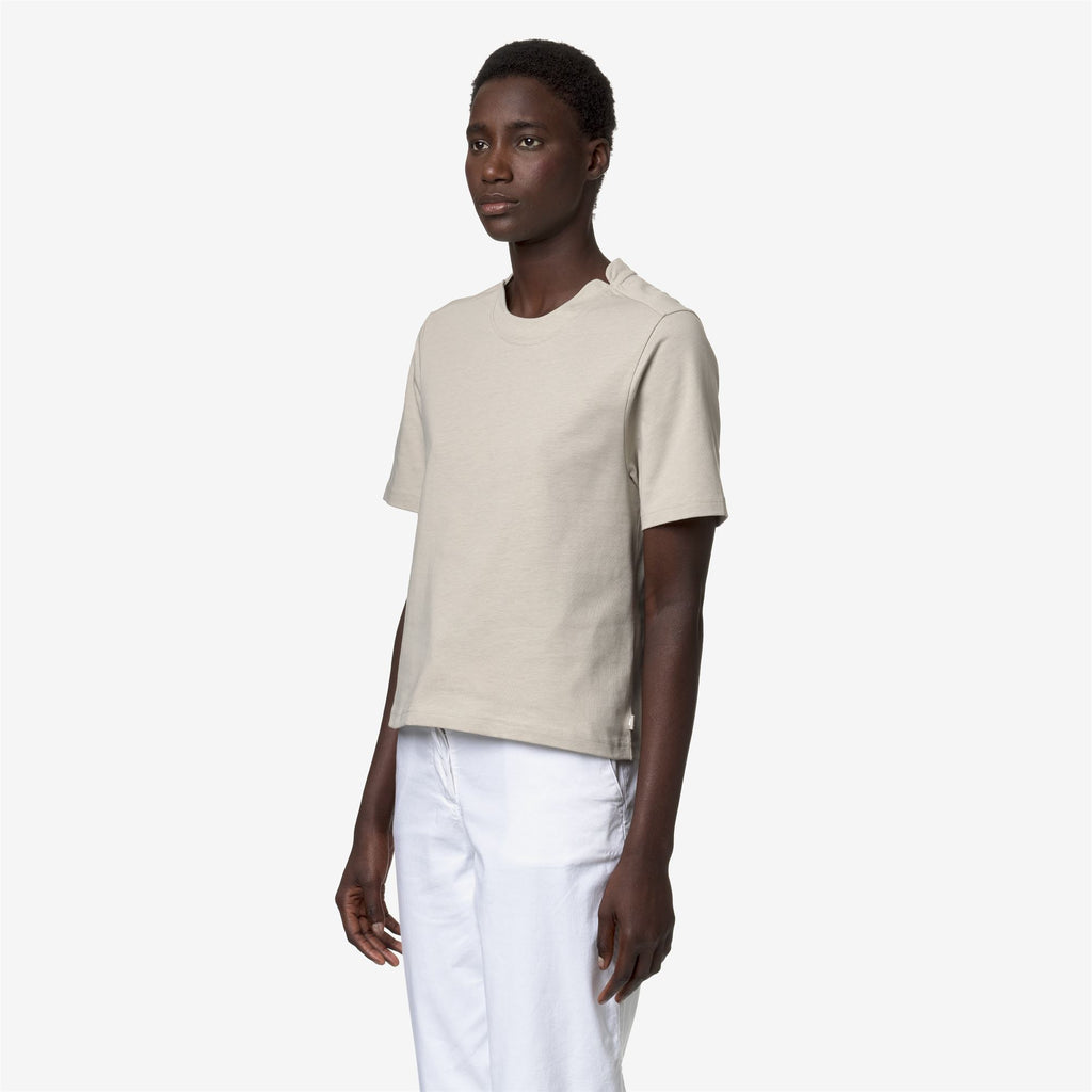 T-Shirts & Top_Woman_AMILLY_T-Shirt_BEIGE LT - Commercial 5