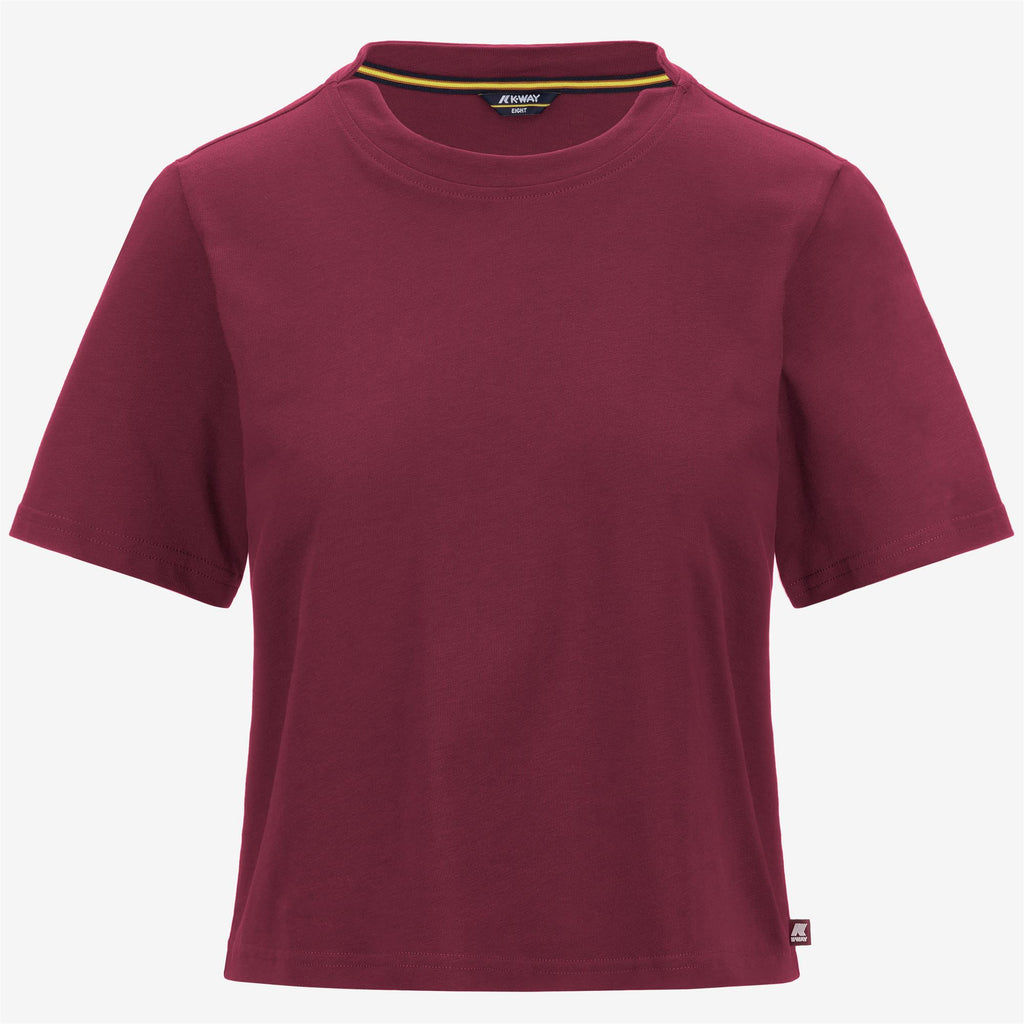 T-Shirts & Top_Woman_AMILLY_T-Shirt_Red Dk - Commercial 1