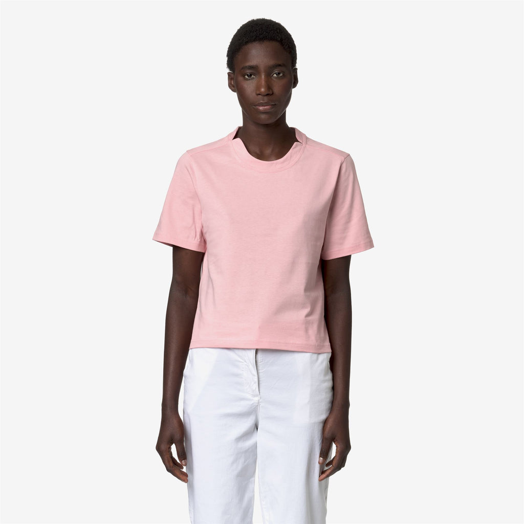 T-Shirts & Top_Woman_AMILLY_T-Shirt_Pink Ash - Commercial 4