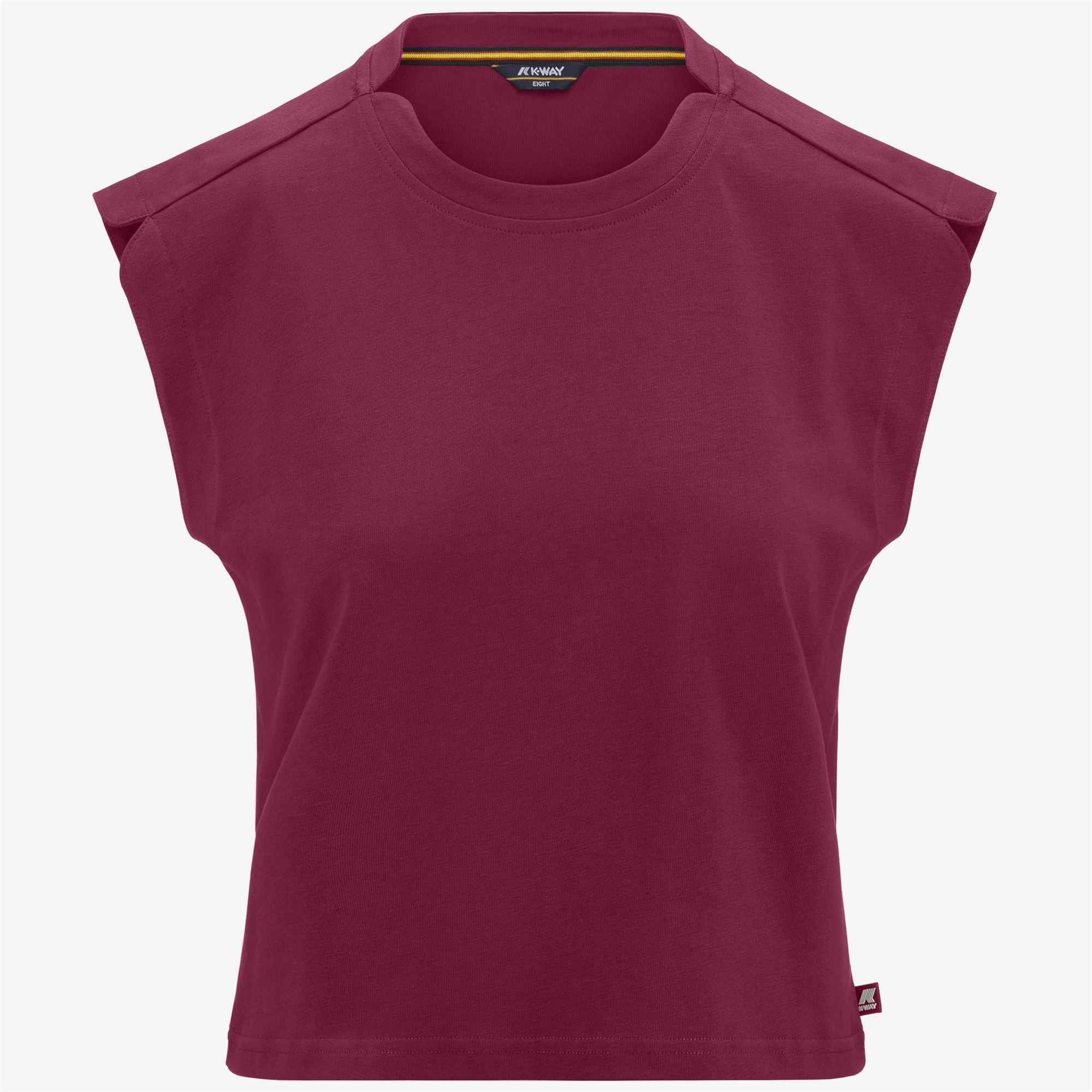 T-Shirts & Top_Woman_LIMMY_Top_Red Dk - Commercial 1
