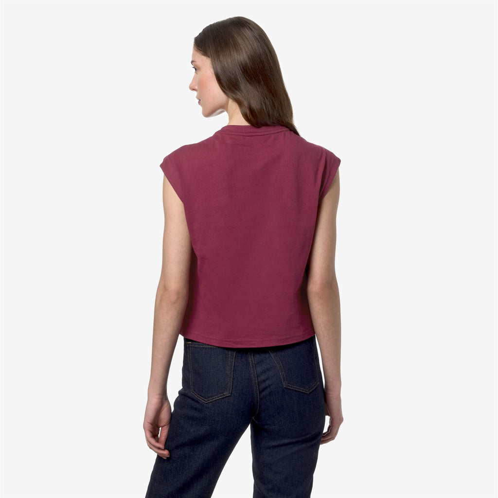 T-Shirts & Top_Woman_LIMMY_Top_Red Dk - Commercial 6