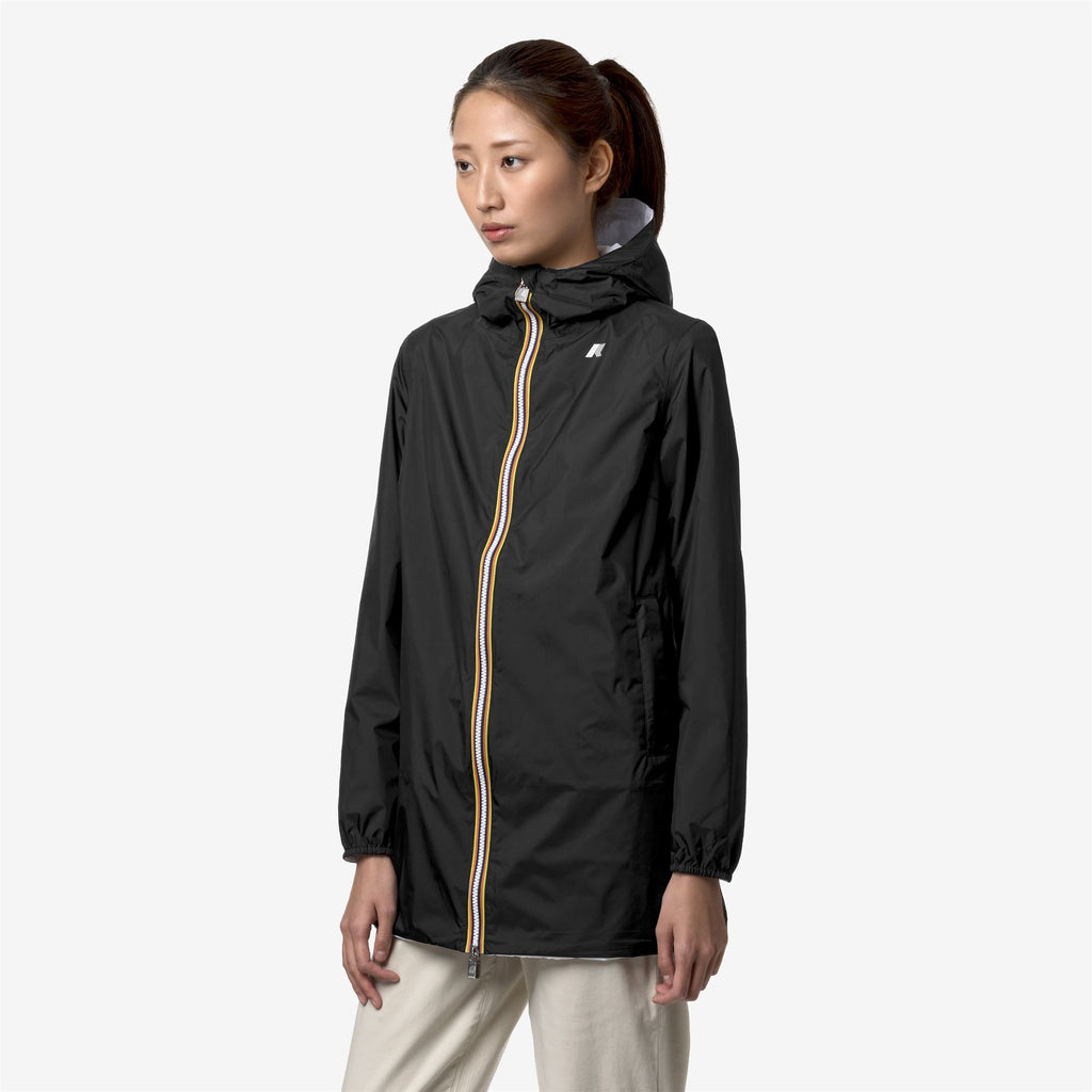 Jackets_WOMAN_SOPHIE PLUS.2 DOUBLE_Mid_Black P-White - Commercial 5