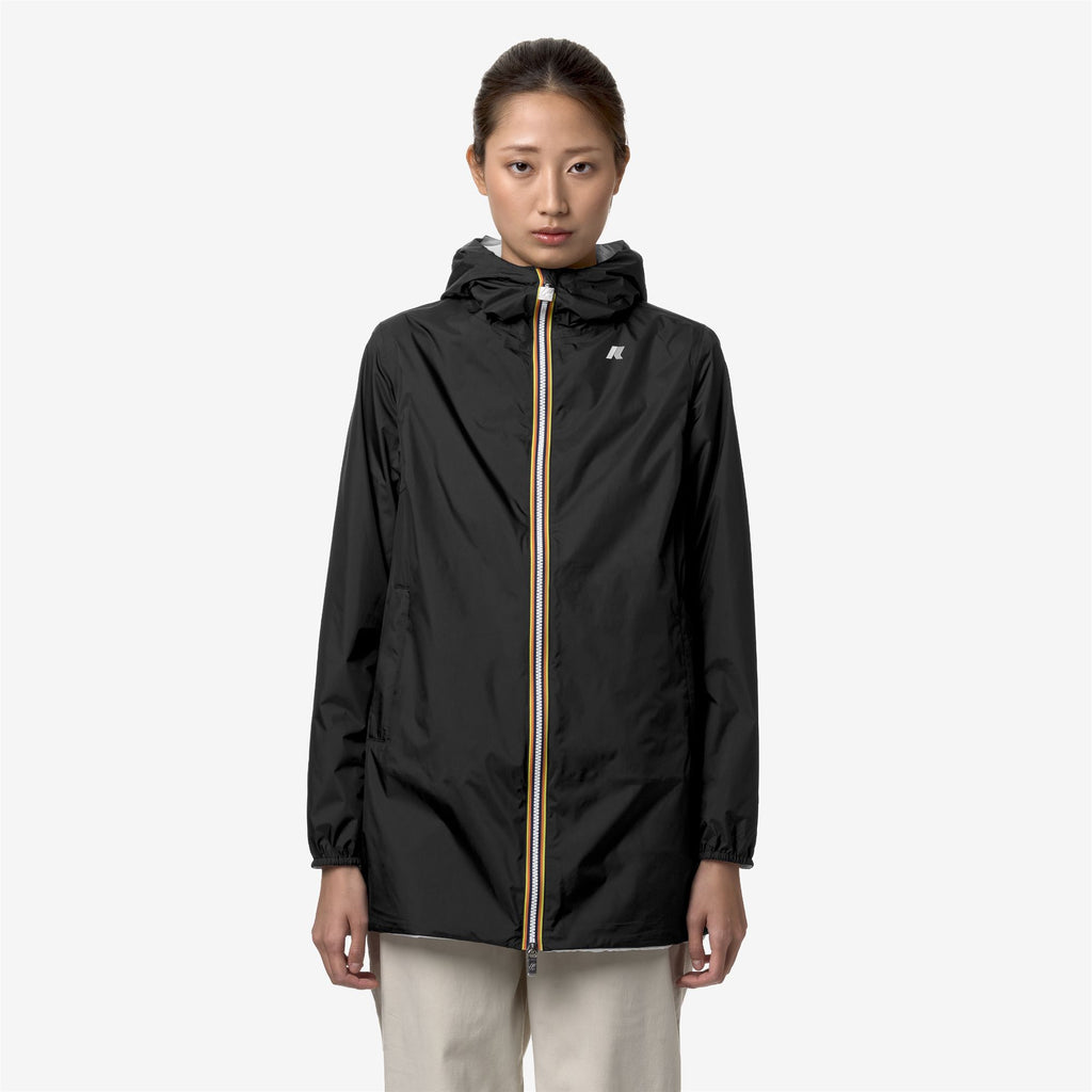 Jackets_WOMAN_SOPHIE PLUS.2 DOUBLE_Mid_Black P-White - Commercial 4