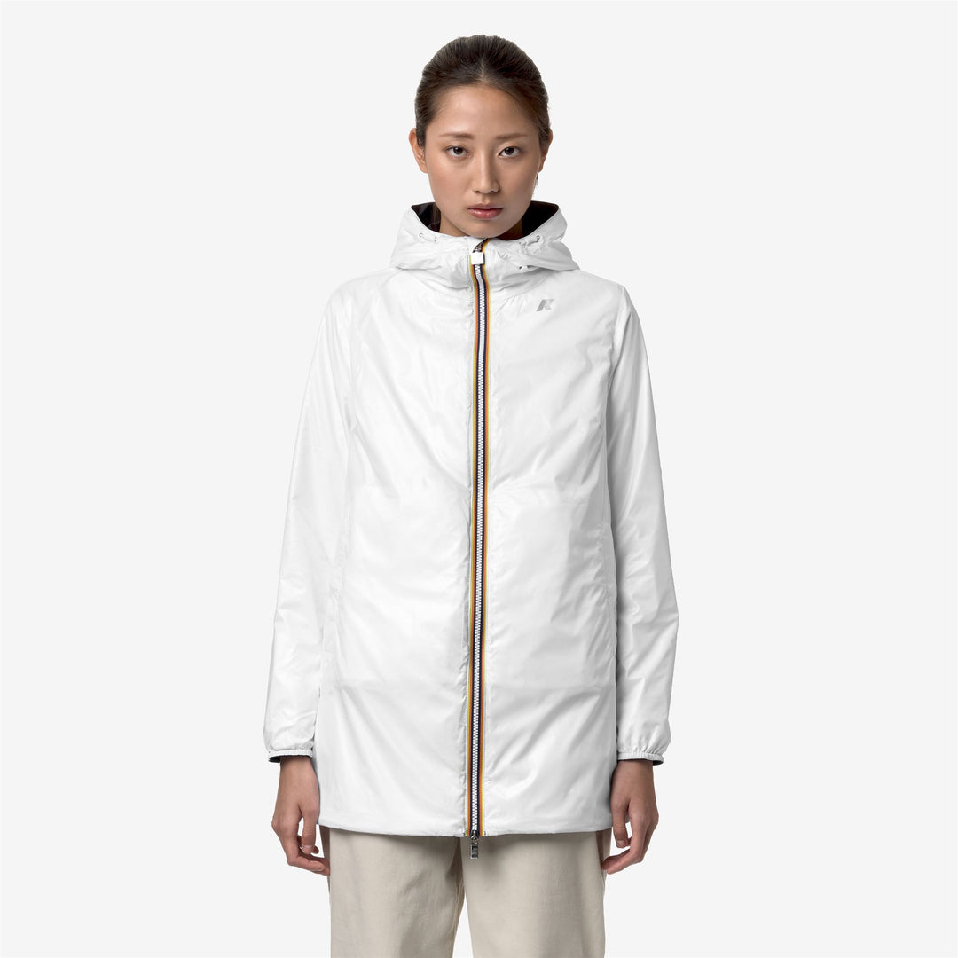Black Grey Women's Reversible Waterproof Mid Jacket main