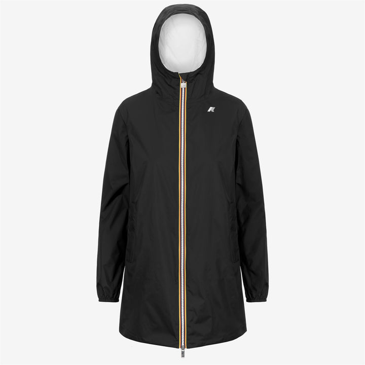 Black Grey Women's Reversible Waterproof Mid Jacket 5