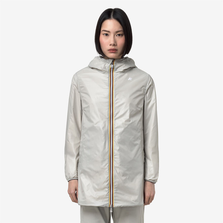 SOPHIE PLUS.2 DOUBLE Chaquetas Mitad Mujer Black Pure-BEIGE LT 4