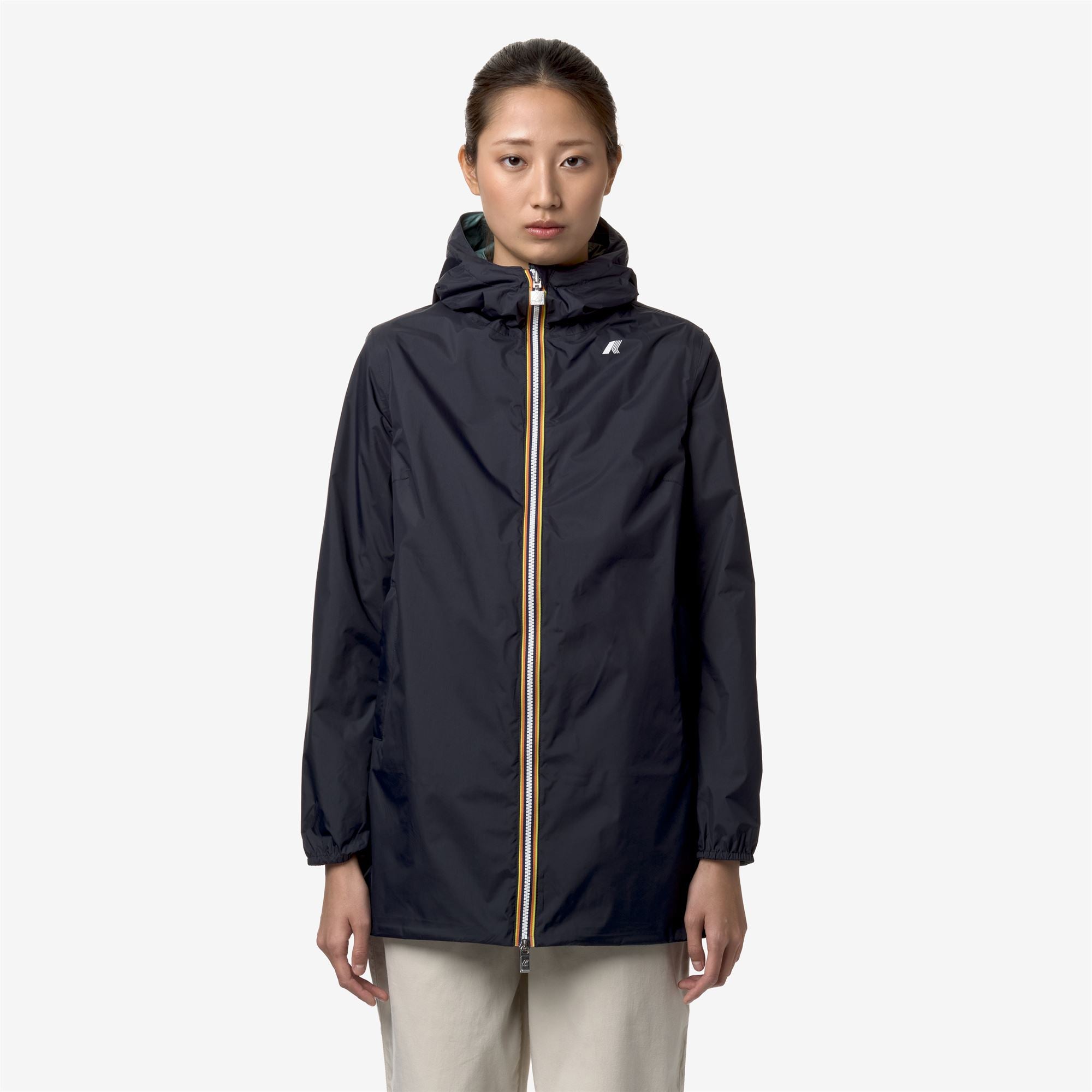 Jackets_Woman_SOPHIE PLUS.2 DOUBLE_Mid_Blue D-Green P - Commercial 4