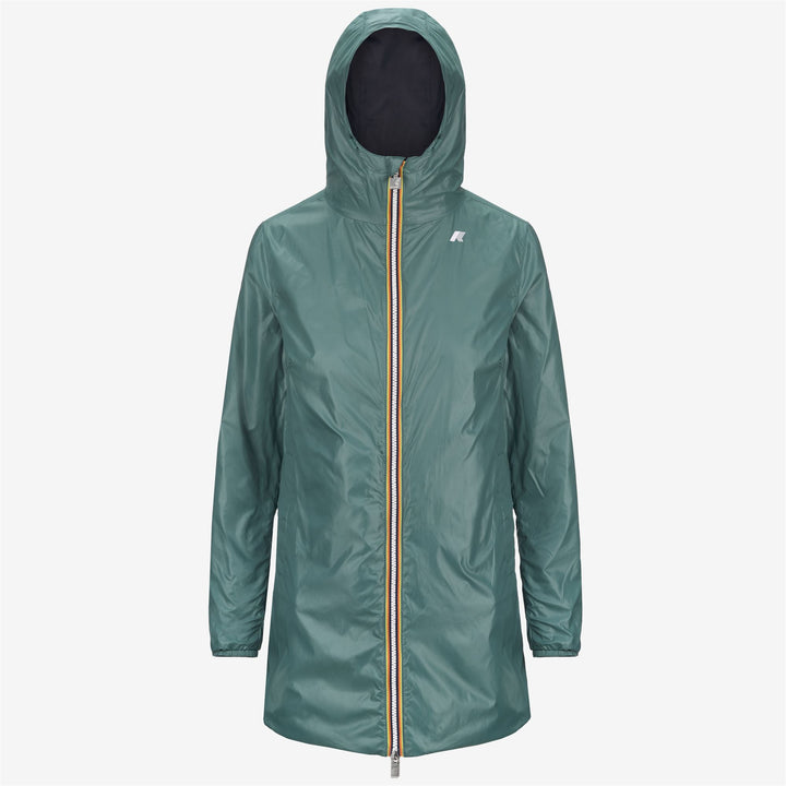 Blue Green Women's Reversible Waterproof Mid Jacket 6