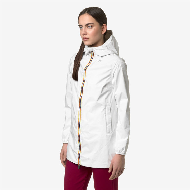 Jackets Woman SOPHIE PLUS.2 DOUBLE Mid WHITE-BEIGE Detail (jpg Rgb)			