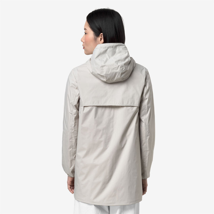 SOPHIE PLUS.2 DOUBLE Chaquetas Mitad Mujer BEIGE LT-White 3