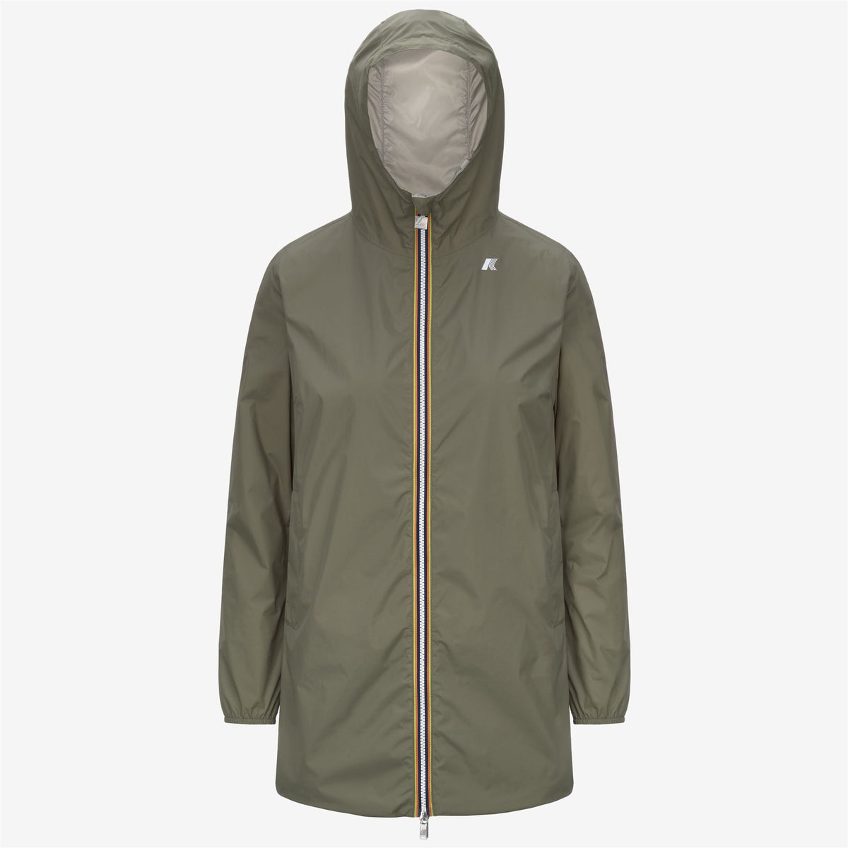 Jackets_WOMAN_SOPHIE PLUS.2 DOUBLE_Mid_Green Lichen - BEIGE LT - Commercial 1