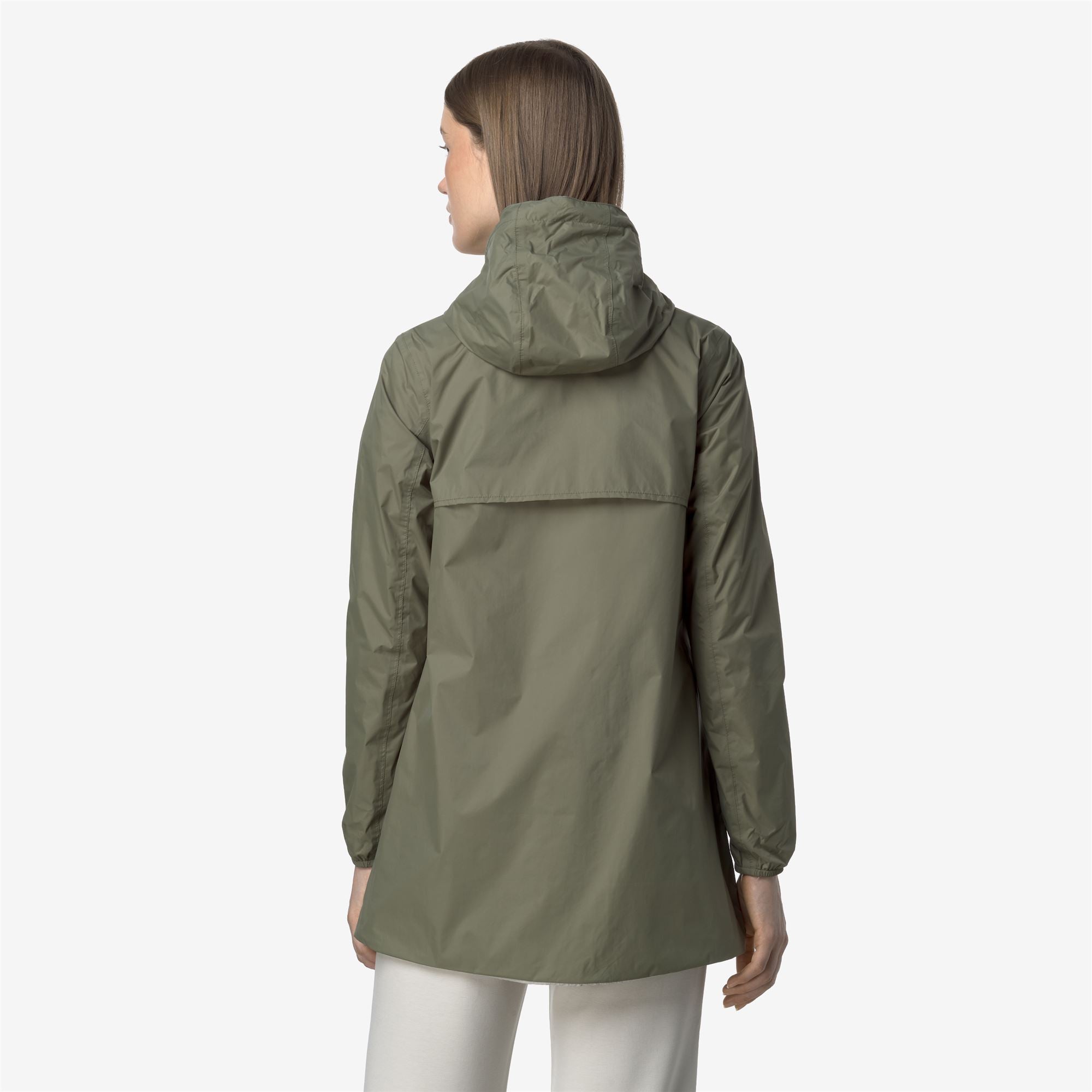 Jackets_WOMAN_SOPHIE PLUS.2 DOUBLE_Mid_Green Lichen - BEIGE LT - Commercial 6
