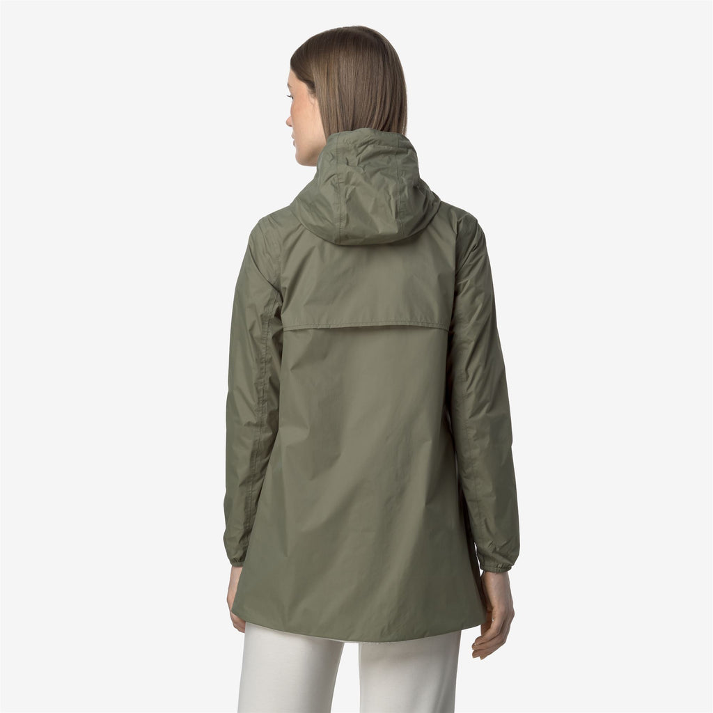 Jackets_WOMAN_SOPHIE PLUS.2 DOUBLE_Mid_Green Lichen - BEIGE LT - Commercial 6