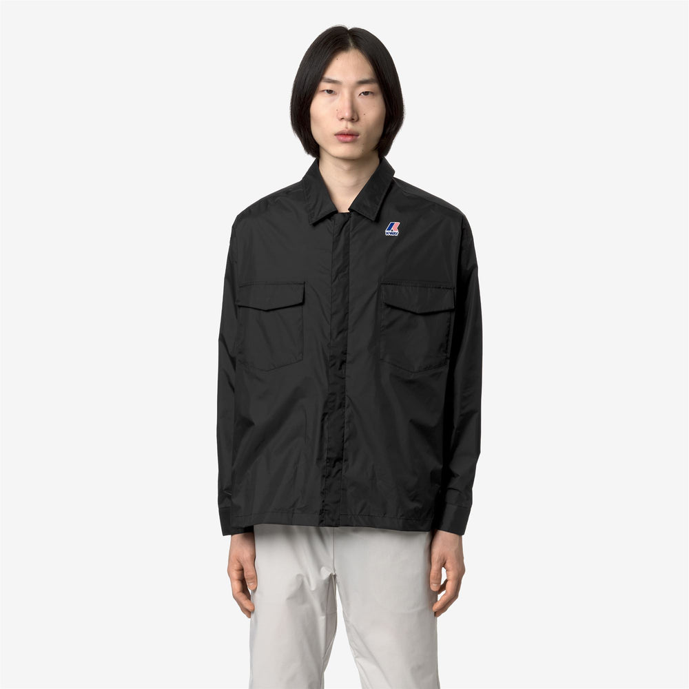 Black Grey Unisex Waterproof Short Jacket with Adjustable Features 02