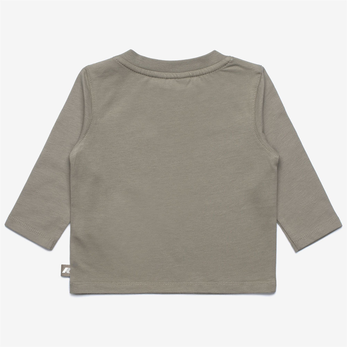 T-Shirts & Top_KID UNISEX_E. ELMETTE LETTERING JERSEY PEACH_T-Shirt_Green Oak - Commercial 2