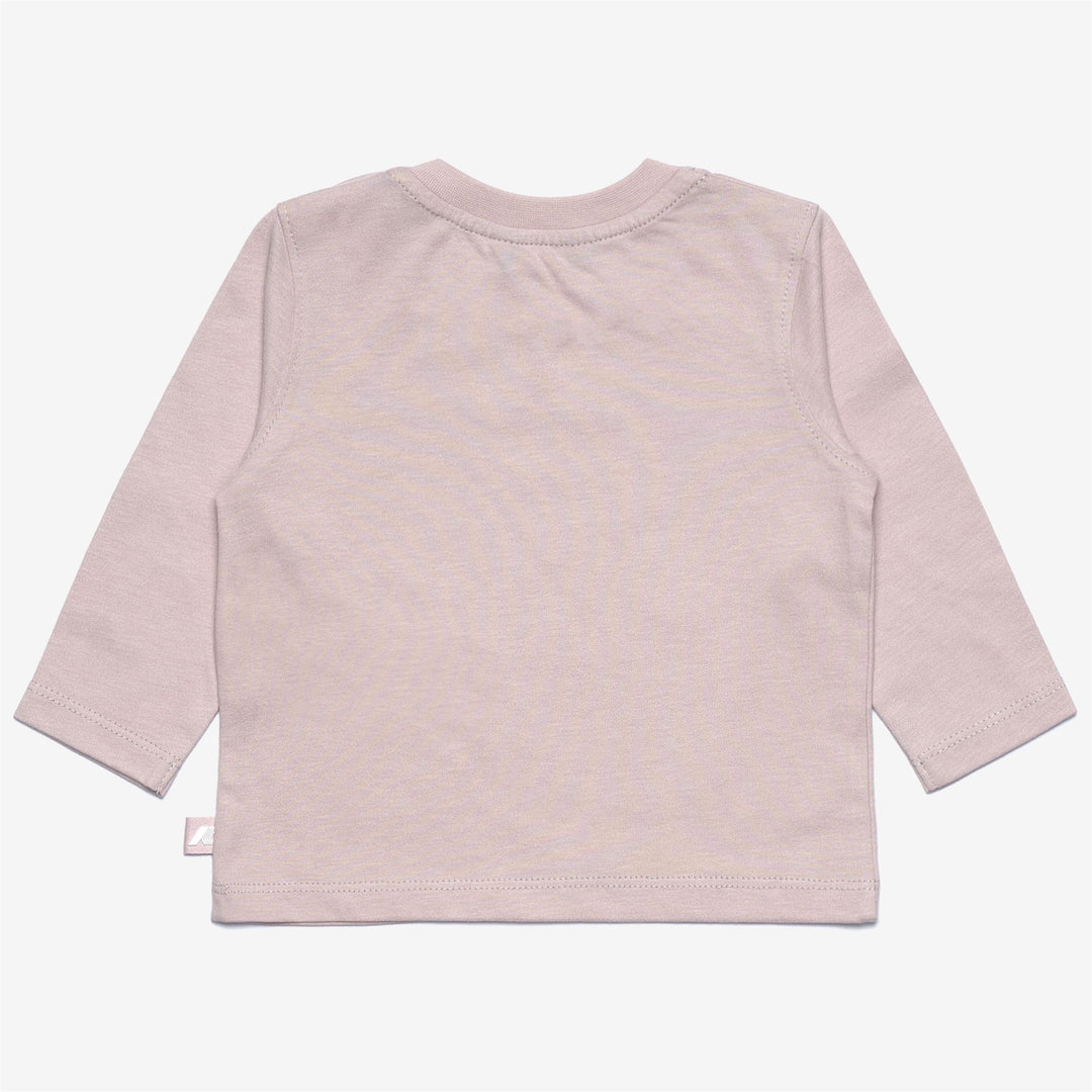 T-shirt unisex in cotone per bambini con scritta "Grey Rose" main