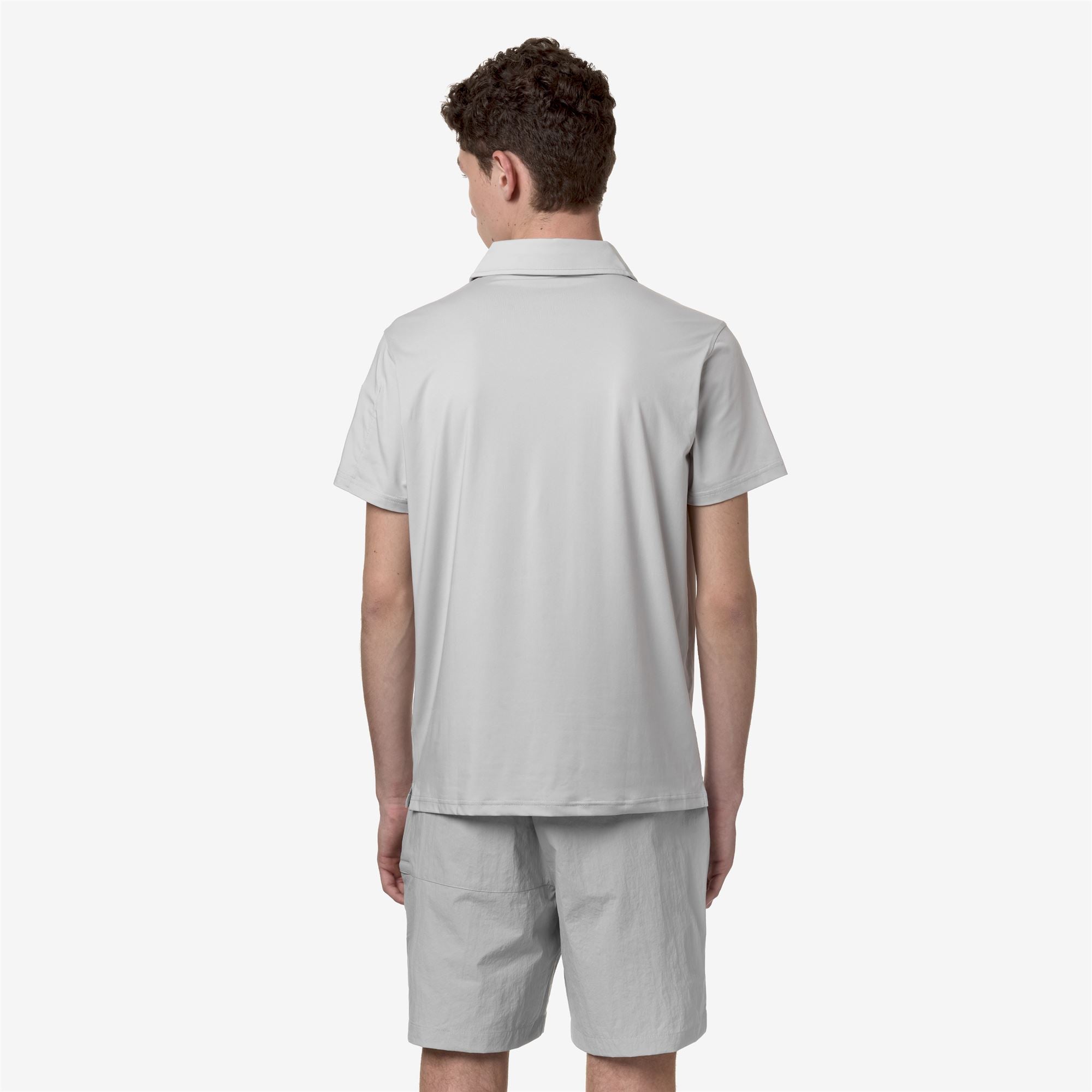 T-Shirts & Top_Man_SLIEVOT_Polo_Grey Ash - Commercial 6