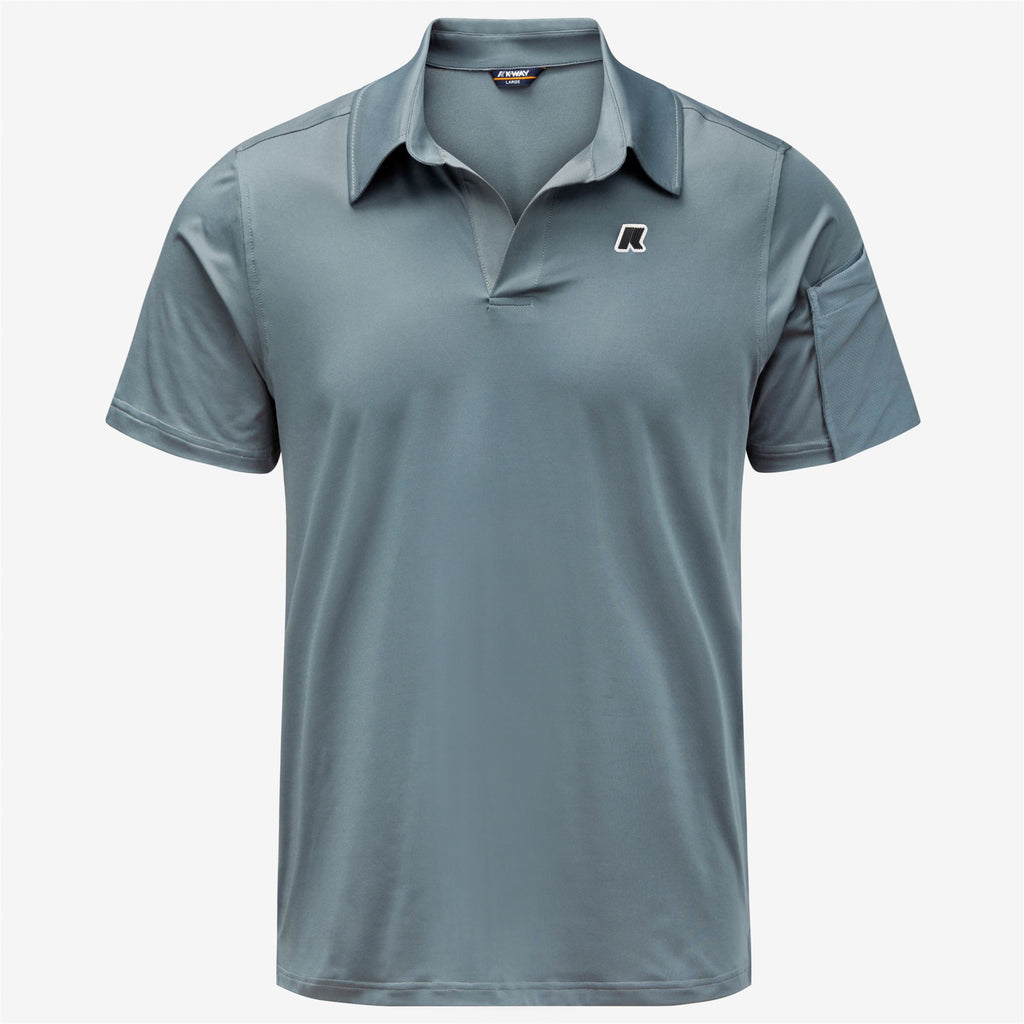 T-Shirts & Top_Man_SLIEVOT_Polo_Grey Everest - Commercial 1