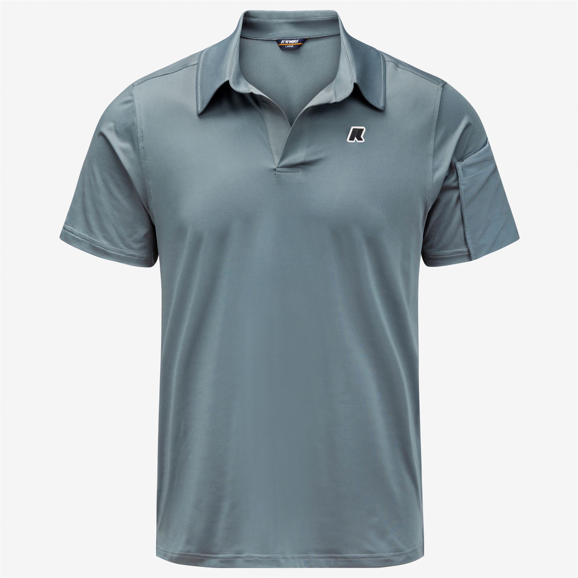 T-Shirts & Top_Man_SLIEVOT_Polo_Grey Everest - Commercial 1