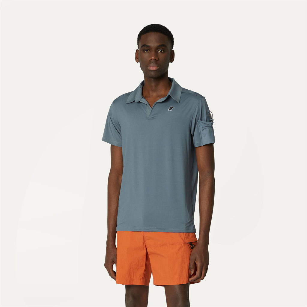 T-Shirts & Top_Man_SLIEVOT_Polo_Grey Everest - Commercial 4