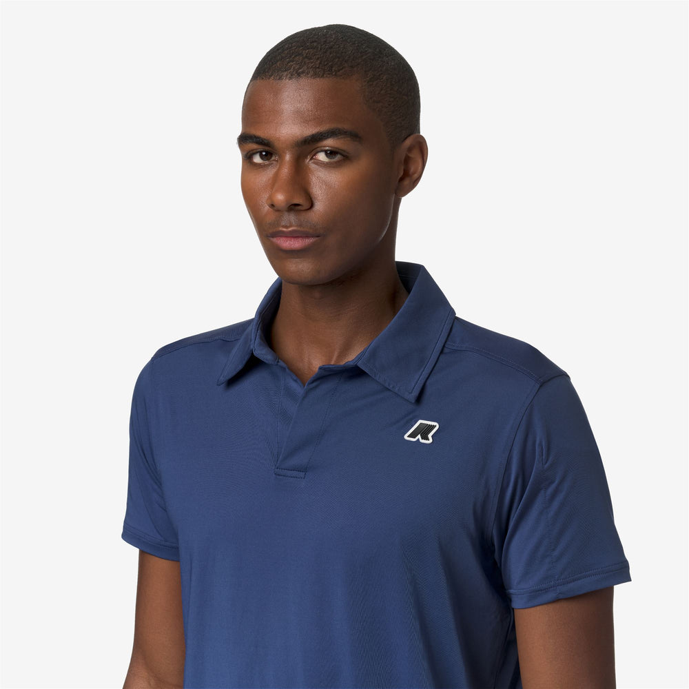 T-ShirtsTop Man SLIEVOT Polo BLUE FIORD Detail Double				