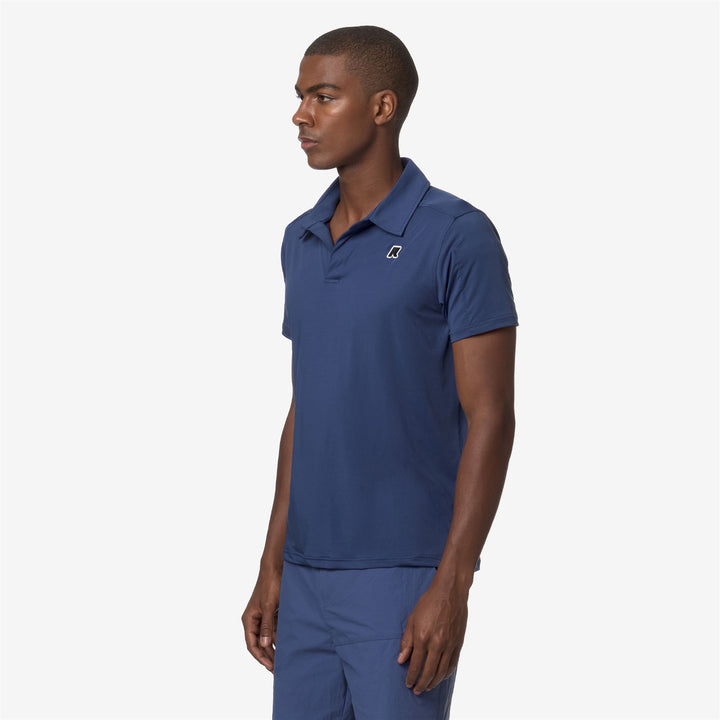 T-ShirtsTop Man SLIEVOT Polo BLUE FIORD Detail (jpg Rgb)			