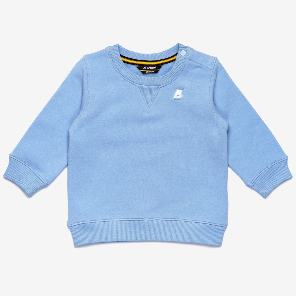 Fleece_Kid unisex_E. BAPTISTELLE_Jumper_Azure Lt Marine - Commercial 1