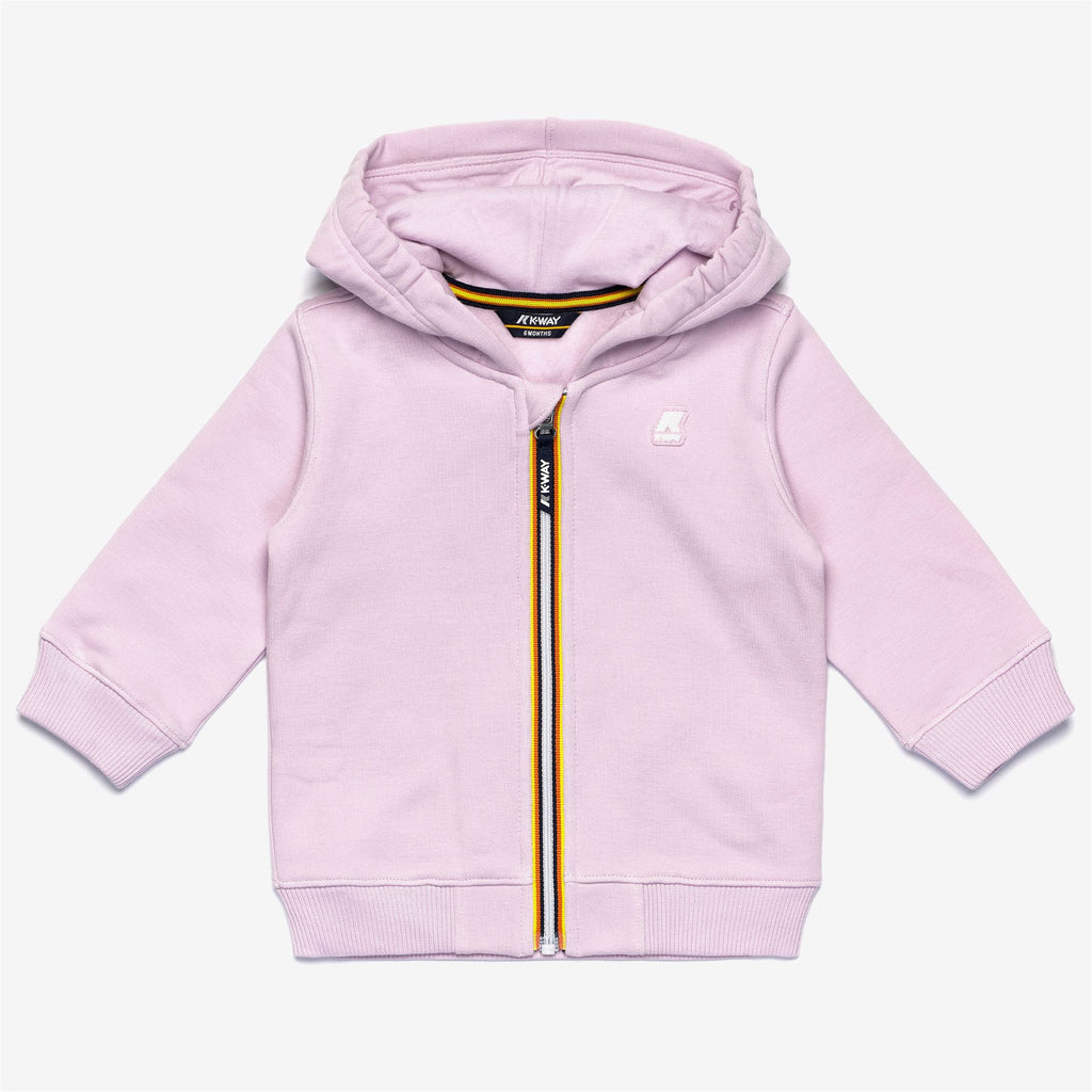Fleece_Kid unisex_E. ANTHONIELLE_Jacket_Pink Rose - Commercial 1