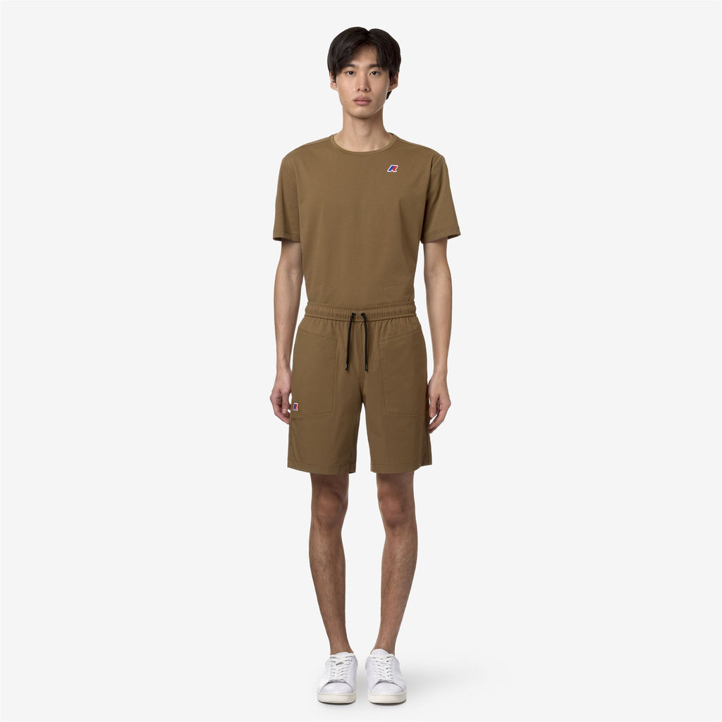 Shorts_UNISEX_NESTY TRAVEL_Sport Shorts_Brown Corda - Commercial 4