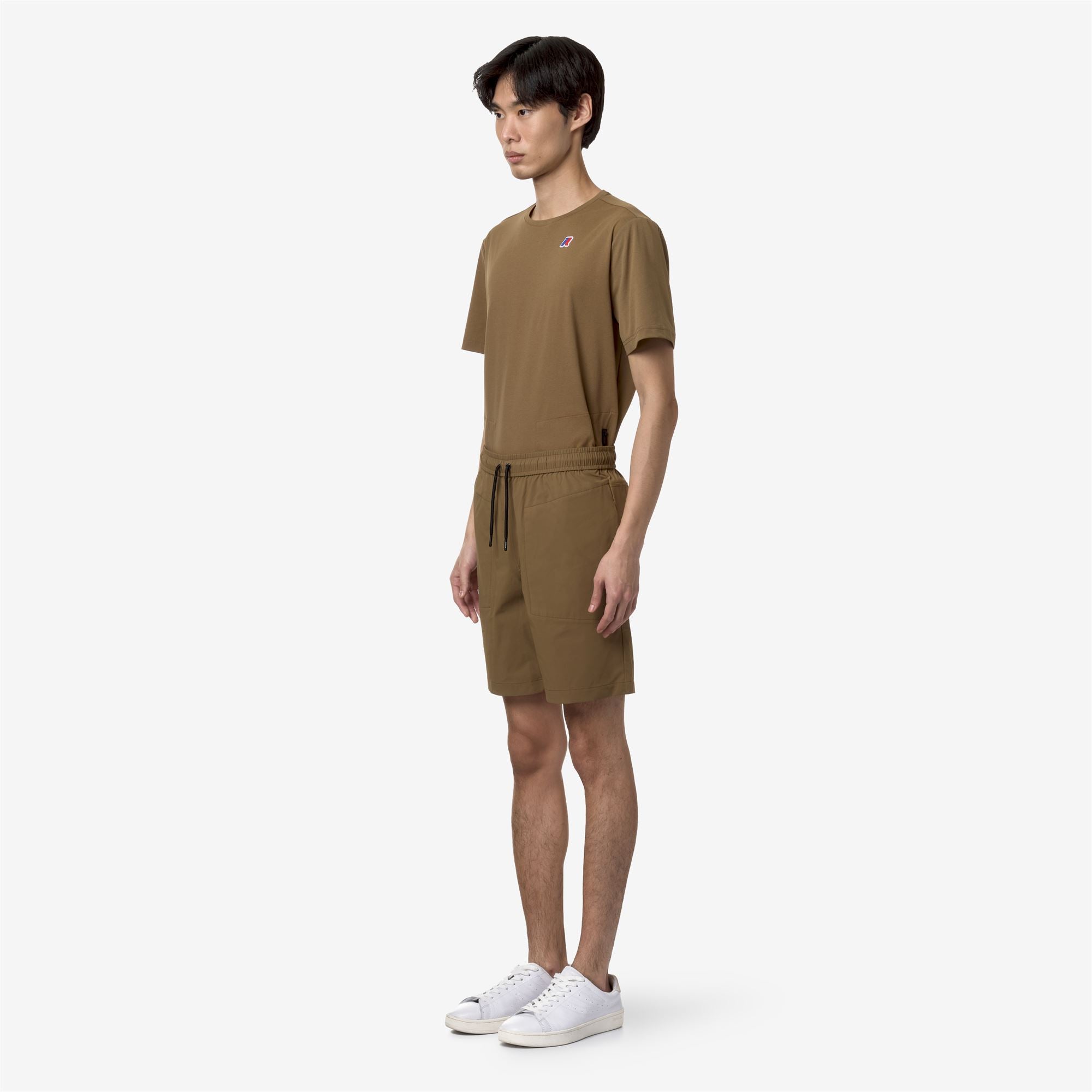 Shorts_UNISEX_NESTY TRAVEL_Sport Shorts_Brown Corda - Commercial 5