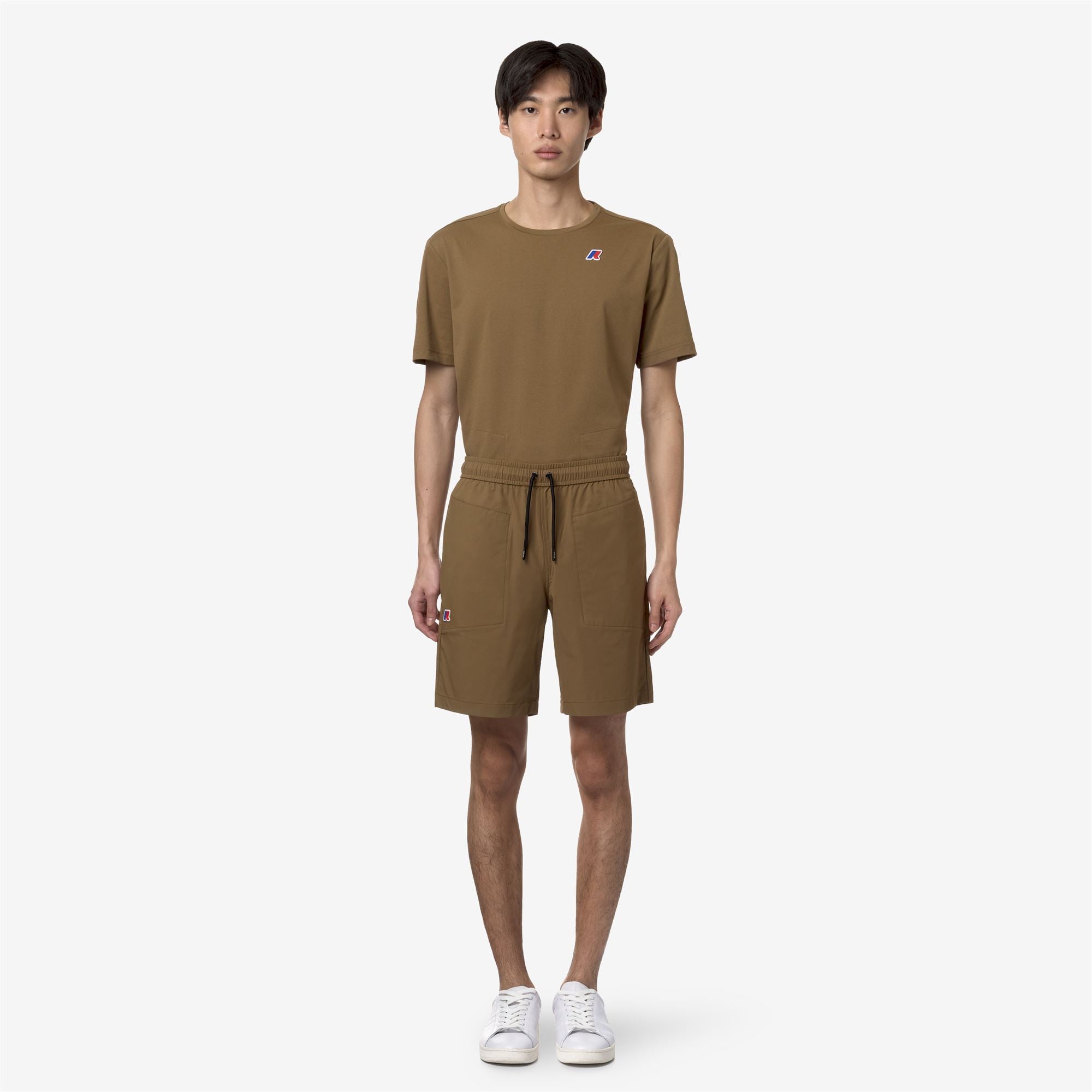 Shorts_UNISEX_NESTY TRAVEL_Sport Shorts_Brown Corda - Commercial 4