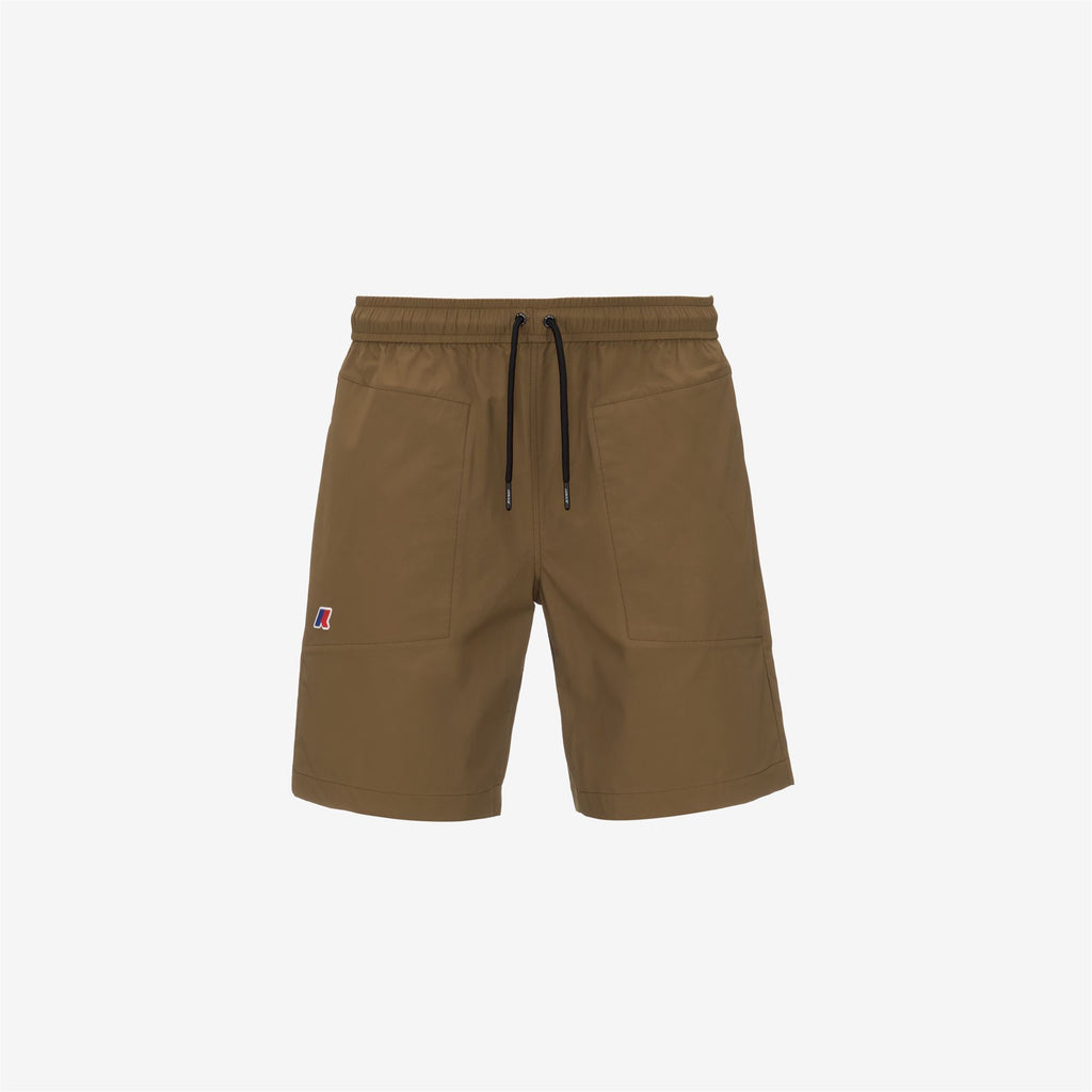 Shorts_UNISEX_NESTY TRAVEL_Sport Shorts_Brown Corda - Commercial 1