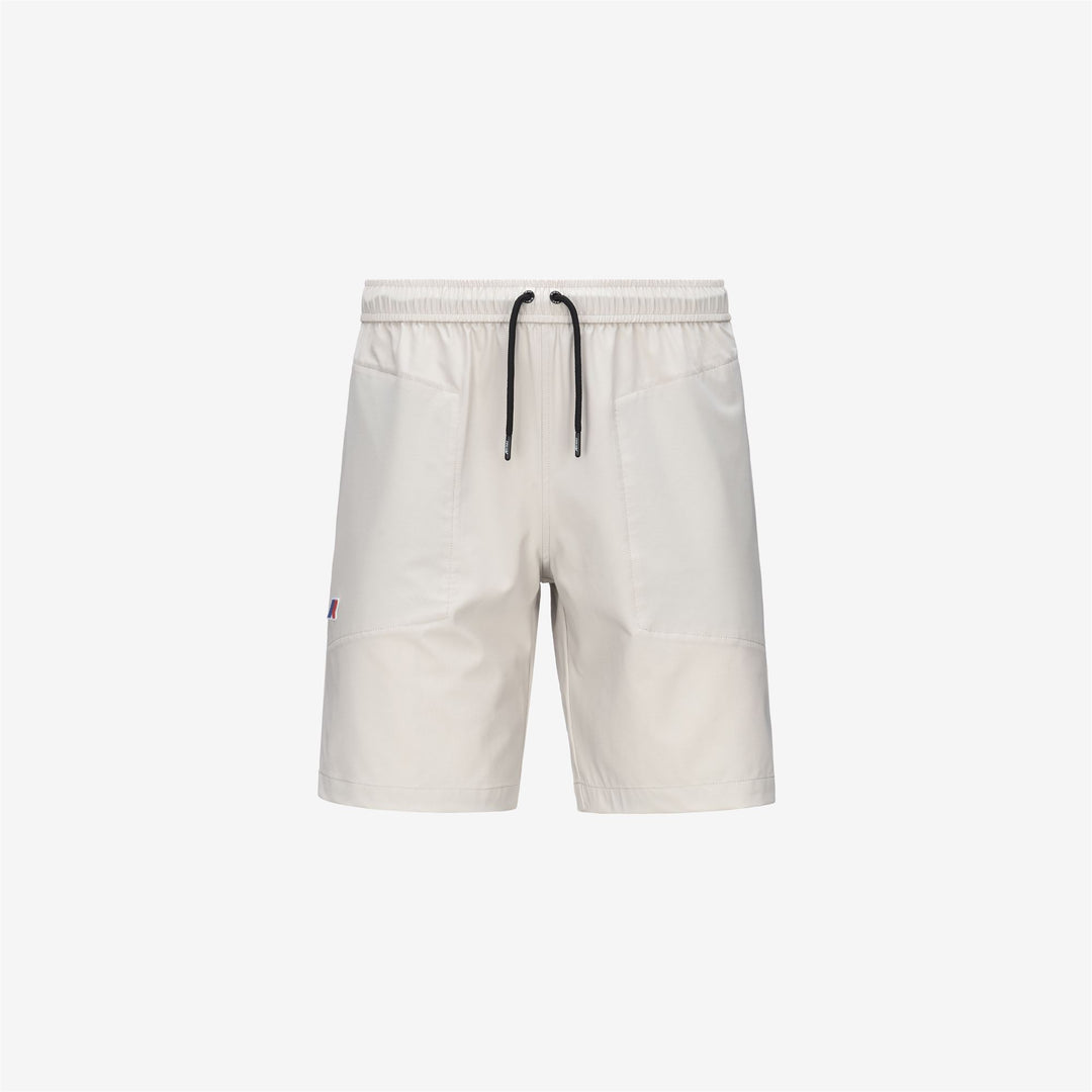 Beige Grey Unisex City Travel Sport Shorts main