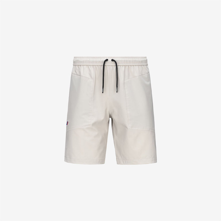 Beige Grey Unisex City Travel Sport Shorts 5