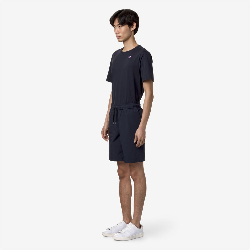 Shorts_UNISEX_NESTY TRAVEL_Sport Shorts_Blue Depth - Commercial 5